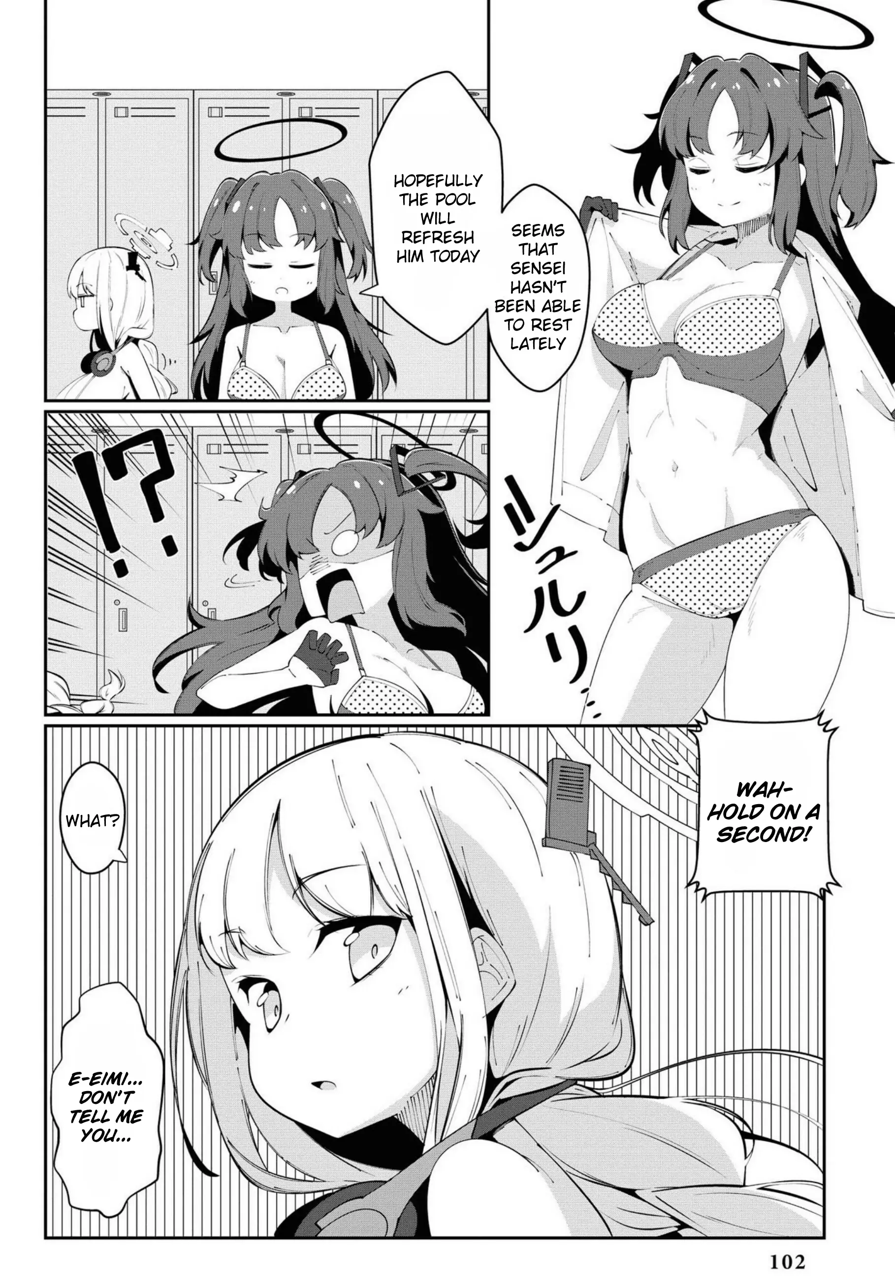 Blue Archive Comic Anthology - Vol.1 Chapter 9: Hang In There, Yuuka-Chan!!