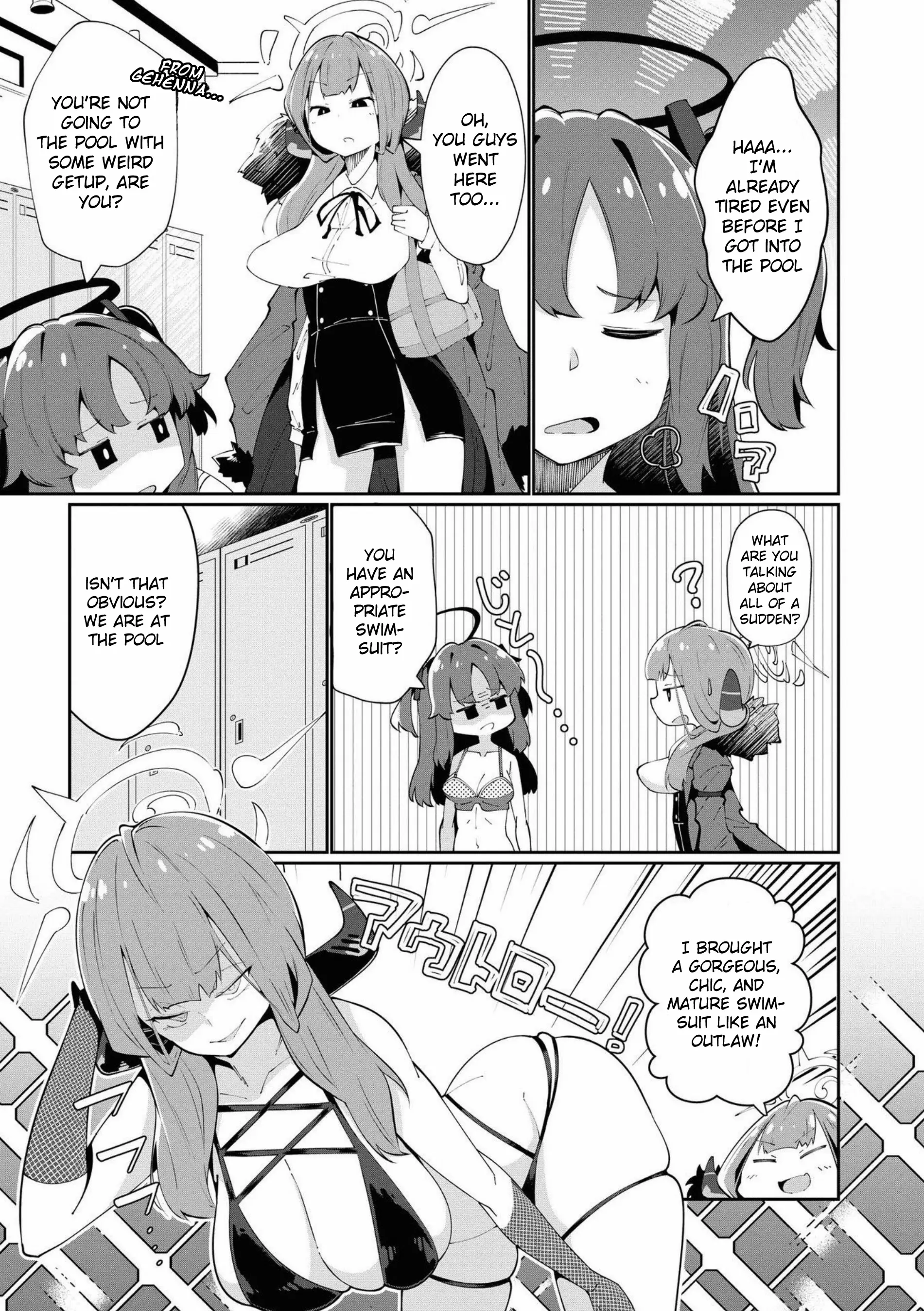 Blue Archive Comic Anthology - Vol.1 Chapter 9: Hang In There, Yuuka-Chan!!