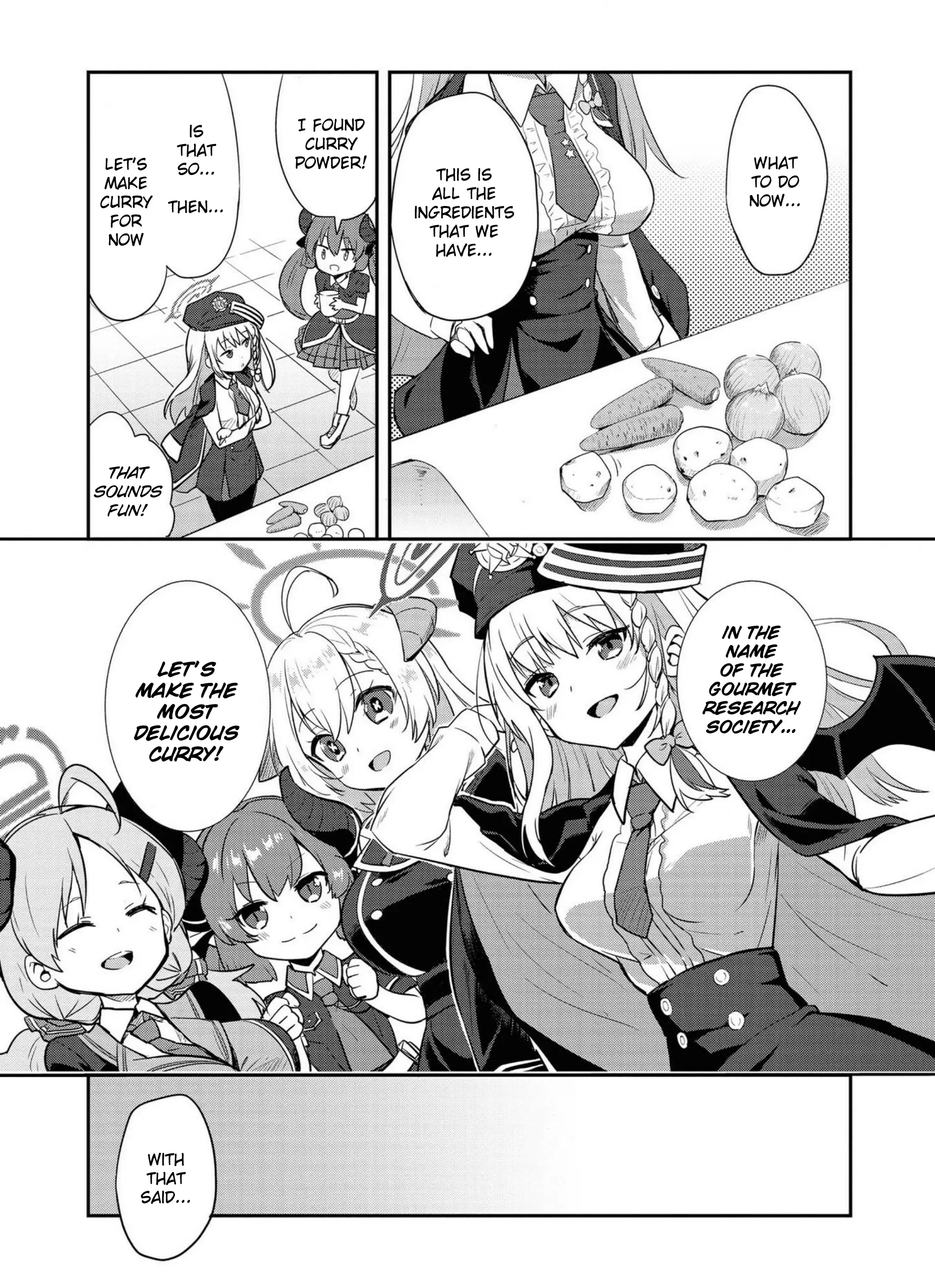 Blue Archive Comic Anthology - Vol.1 Chapter 11: Mission: Jack The School Lunch Club!