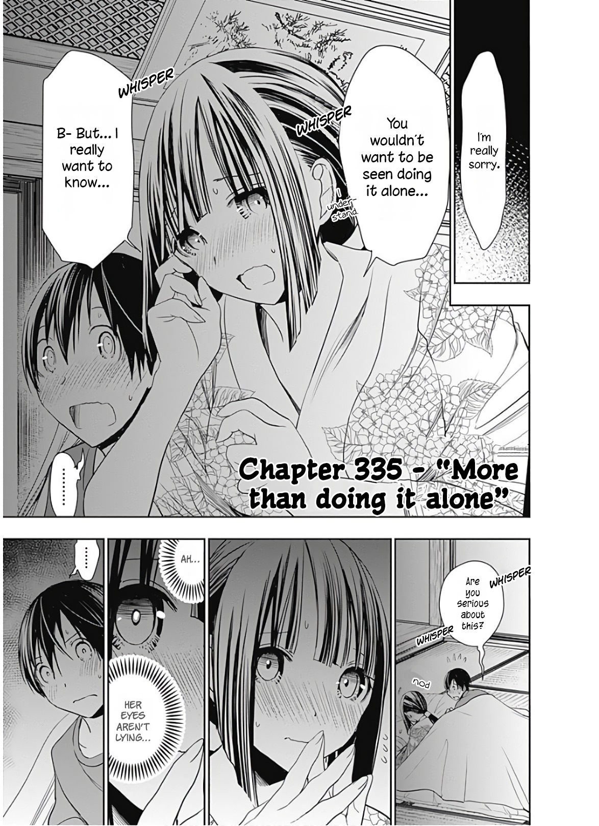 Minamoto-Kun Monogatari - Chapter 335: More Than Doing It Alone