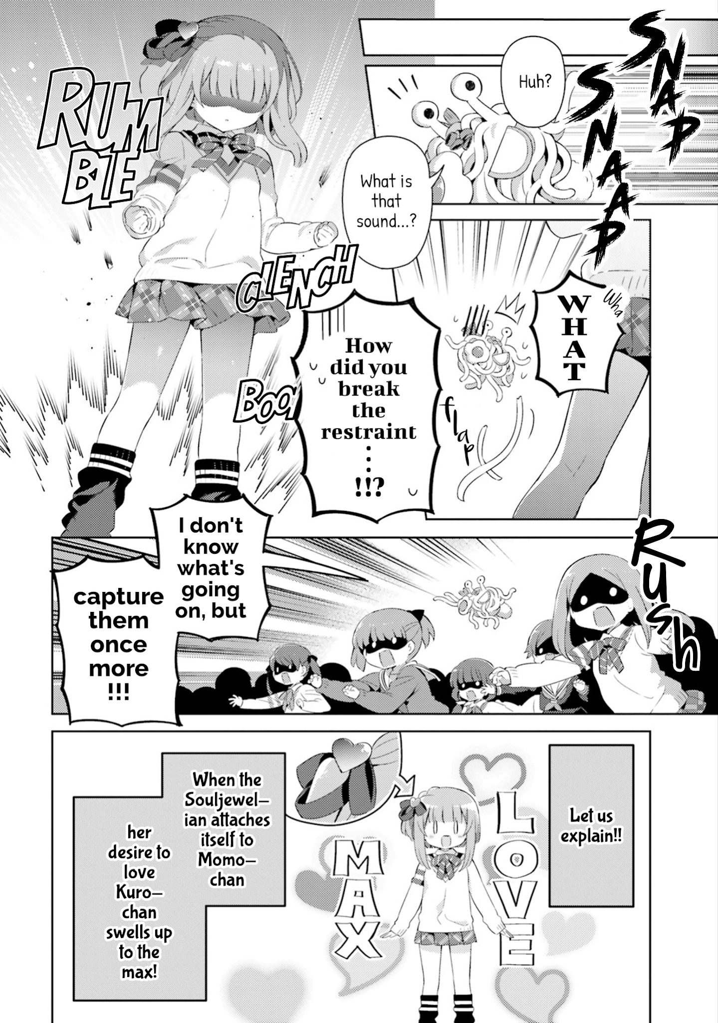 Kuro-Chan Chi No Oshiire Ga Tsukaenai Riyuu - Chapter 19: Kuro And Momo Practice Cooking (Pt. 2)