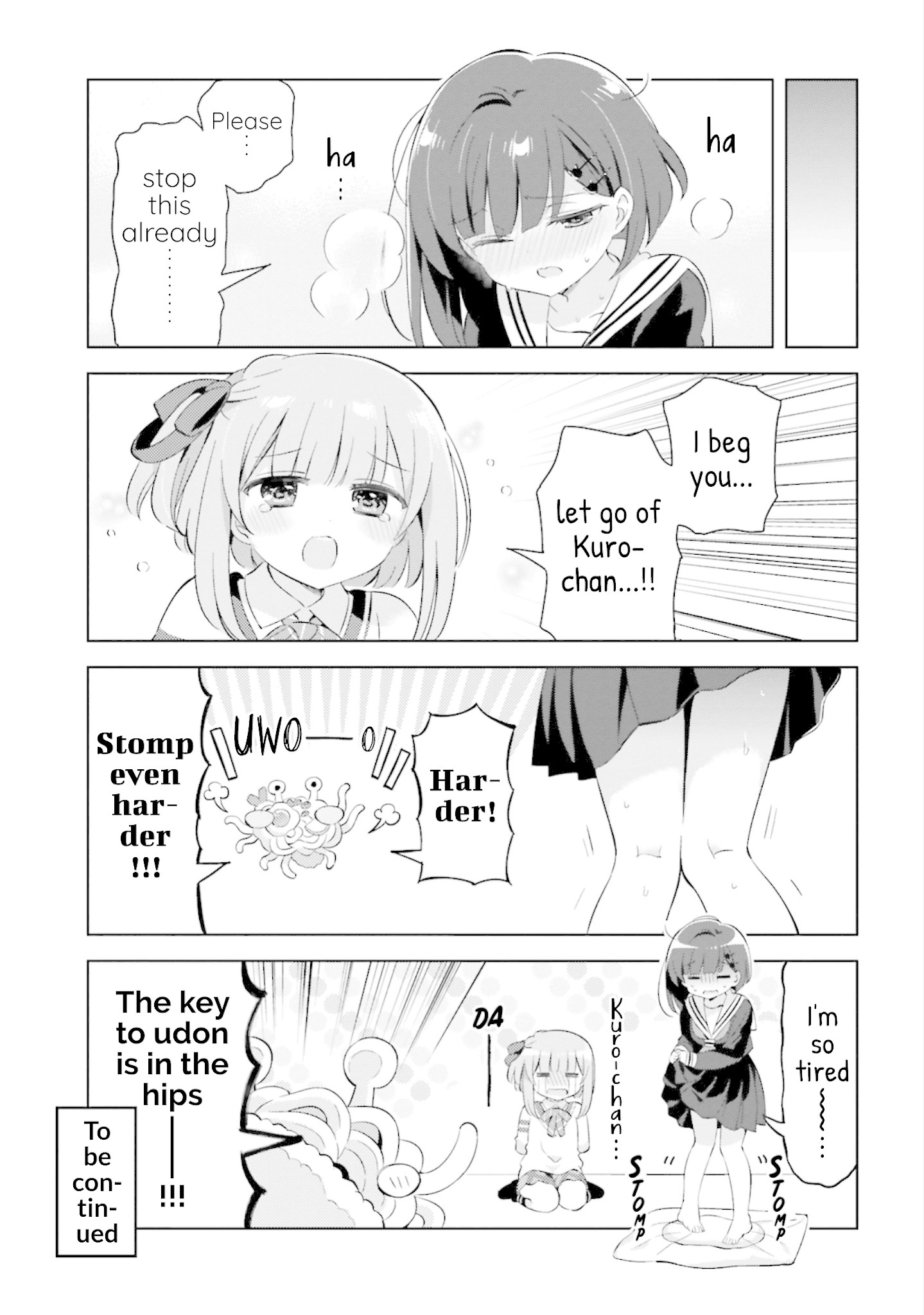 Kuro-Chan Chi No Oshiire Ga Tsukaenai Riyuu - Chapter 18: Kuro And Momo Practice Cooking (Pt. 1)