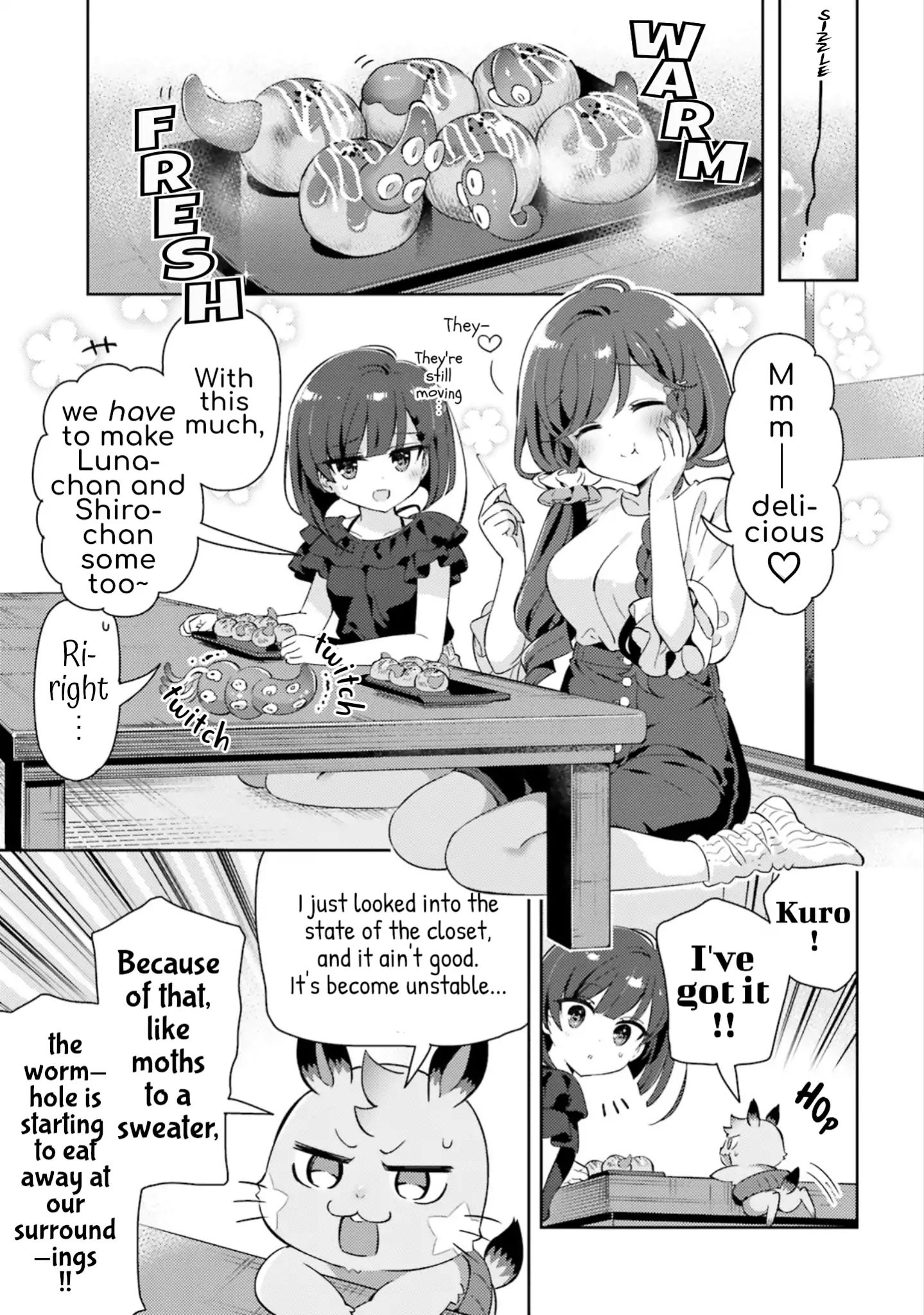 Kuro-Chan Chi No Oshiire Ga Tsukaenai Riyuu - Vol.2 Chapter 22: A Day Off At Kuro-Chan's House