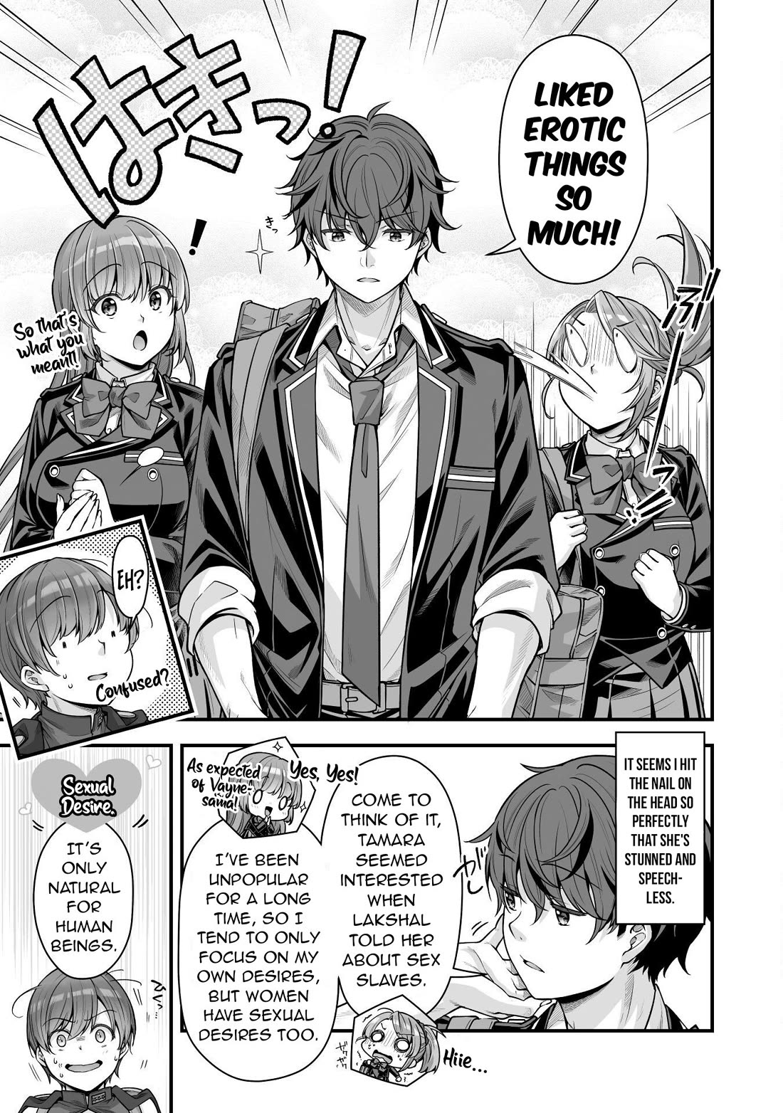 Vr Eroge Yattetara Isekai Ni Tensei Shita No De, Bishoujo Maou Wo Doreika Suru: Cross Out Saber - Chapter 17