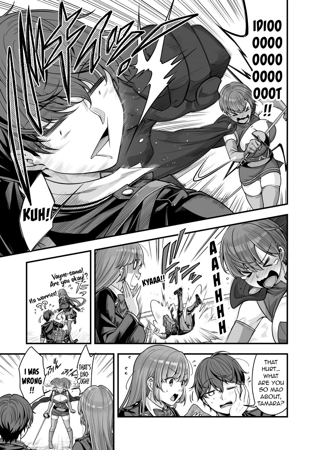 Vr Eroge Yattetara Isekai Ni Tensei Shita No De, Bishoujo Maou Wo Doreika Suru: Cross Out Saber - Chapter 17