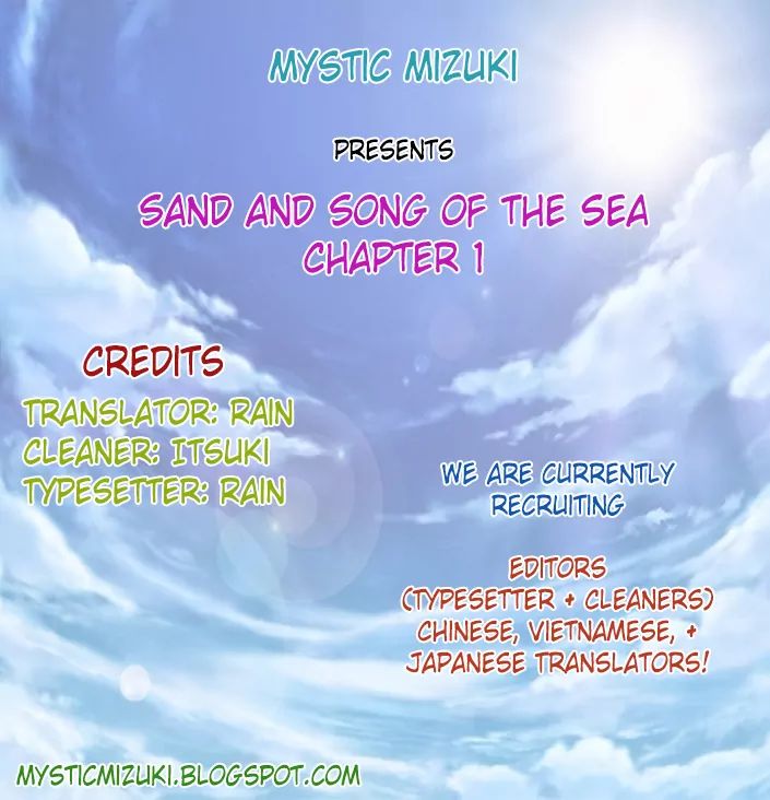 Sand And Song Of The Seas - Chapter 1