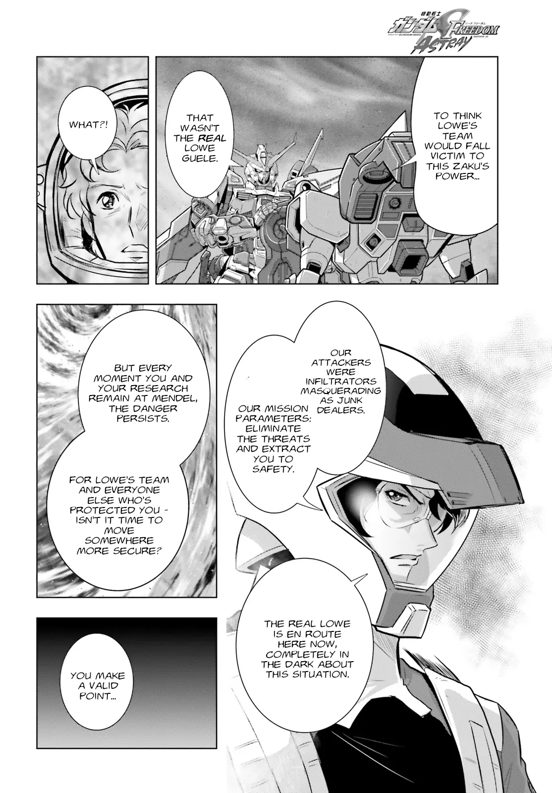 Mobile Suit Gundam Seed Freedom Astray - Chapter 3: Develop03: Unexpected Encounter