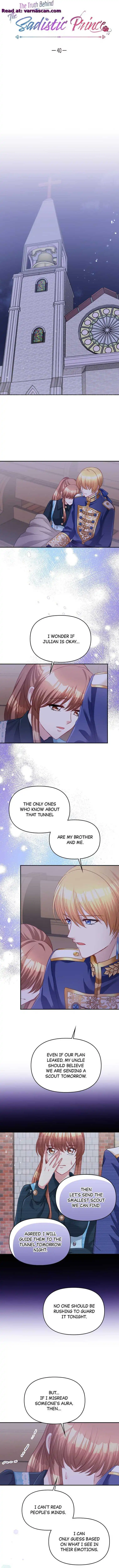 The Truth Behind The Sadistic Prince - Chapter 40