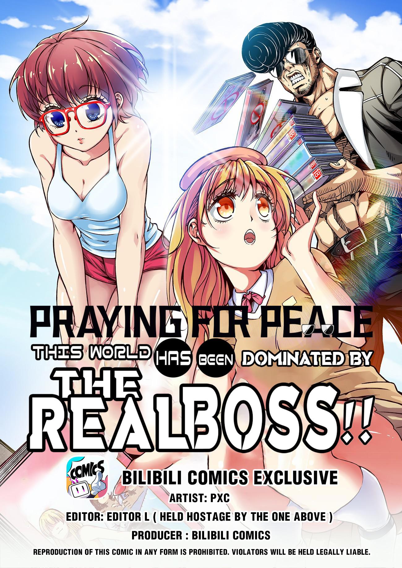 Praying For Peace: This World Has Been Dominated By The Real Boss!! - Chapter 17: Calm Down, Boss!