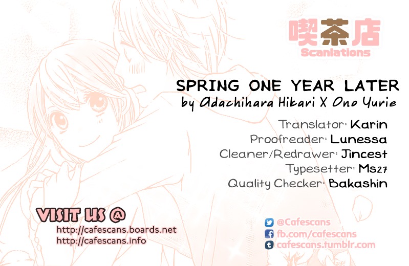 Spring One Year Later - Chapter 0