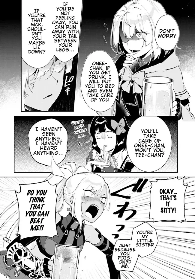 Nageki No Bourei Wa Intai Shitai - Saijiyaku Hanta Ni Yoru Saikiyou Patei Ikusei Jutsu - Chapter 40.2: Alcohol + Sisters = Danger?! - 2