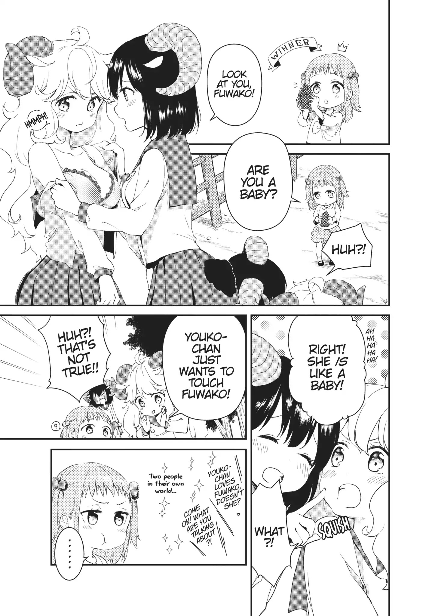 Dna Wa Oshiete Kurenai - Chapter 13: Vol.2 Lesson 13: Girls Adoring A Child