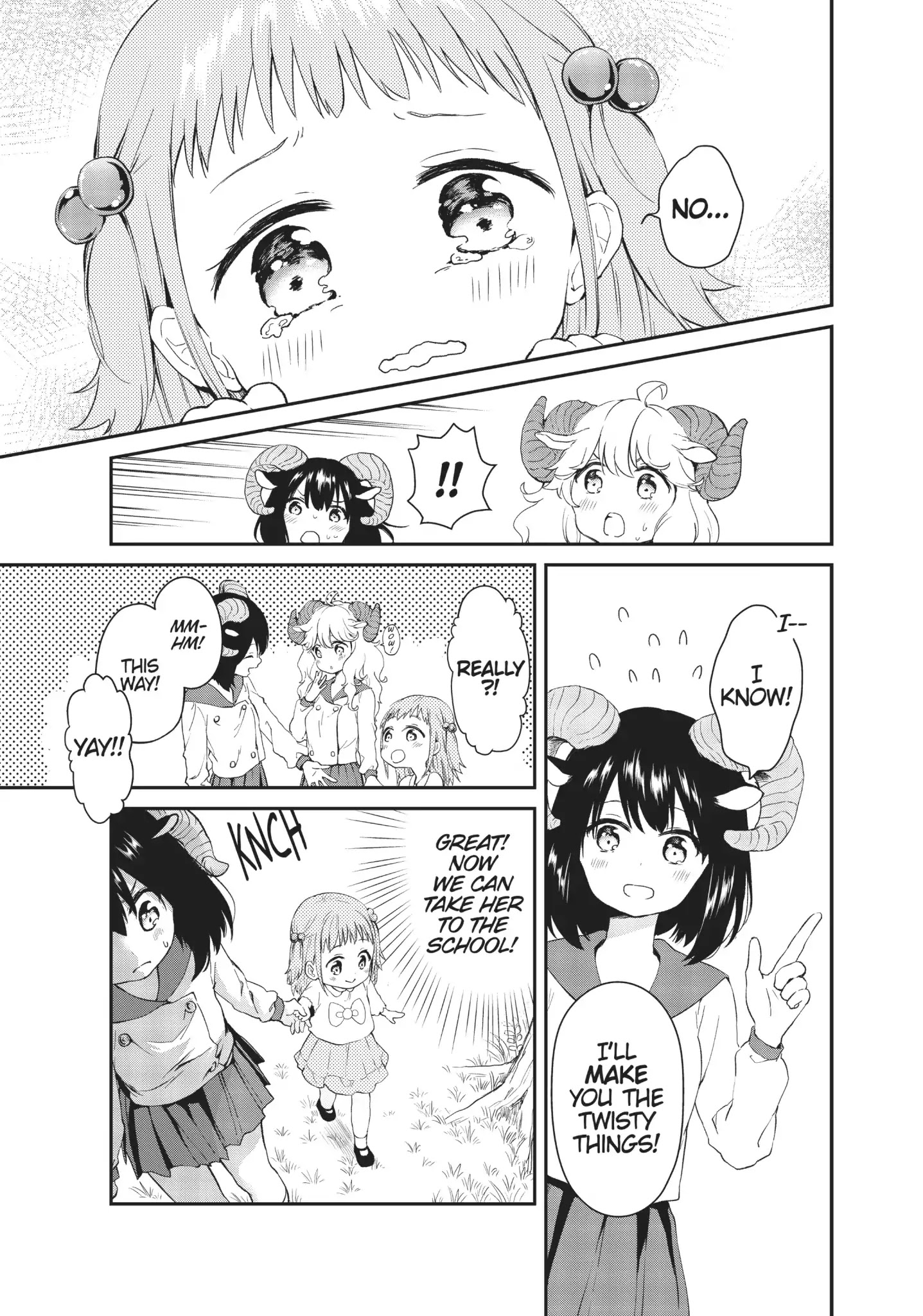 Dna Wa Oshiete Kurenai - Chapter 13: Vol.2 Lesson 13: Girls Adoring A Child