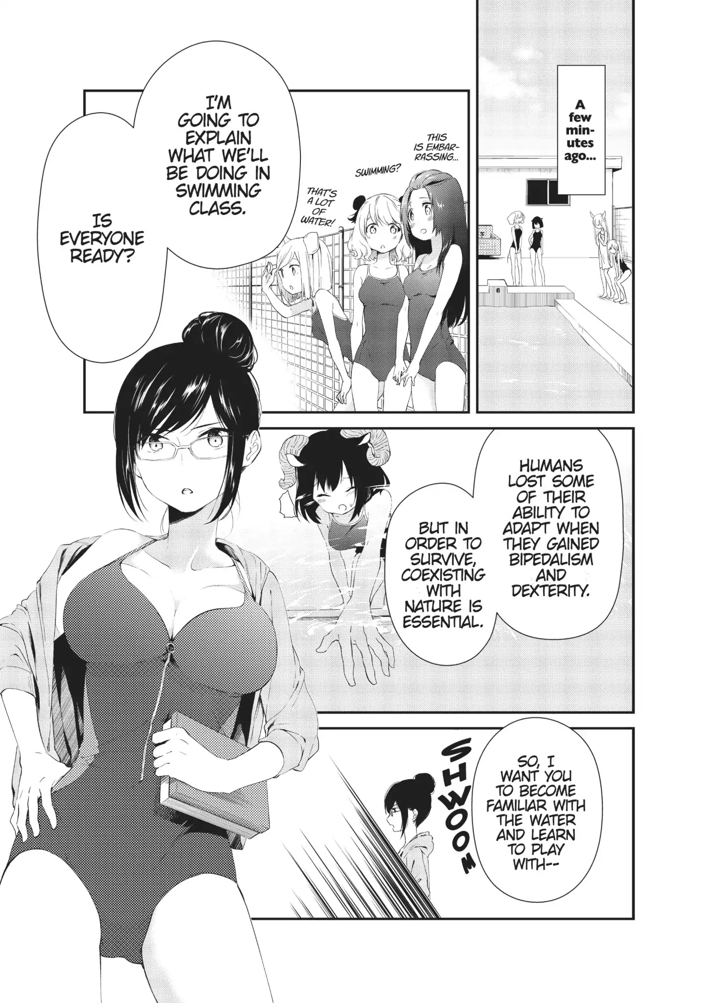 Dna Wa Oshiete Kurenai - Chapter 10: Vol.2 Lesson 10: Girls And Water Reflections