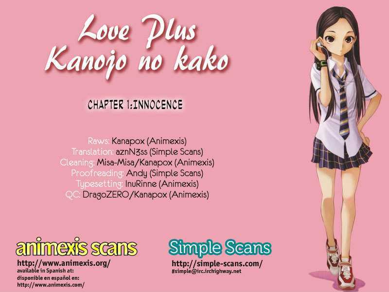 Loveplus Kanojo No Kako - Vol.1 Chapter 1 : Innocence