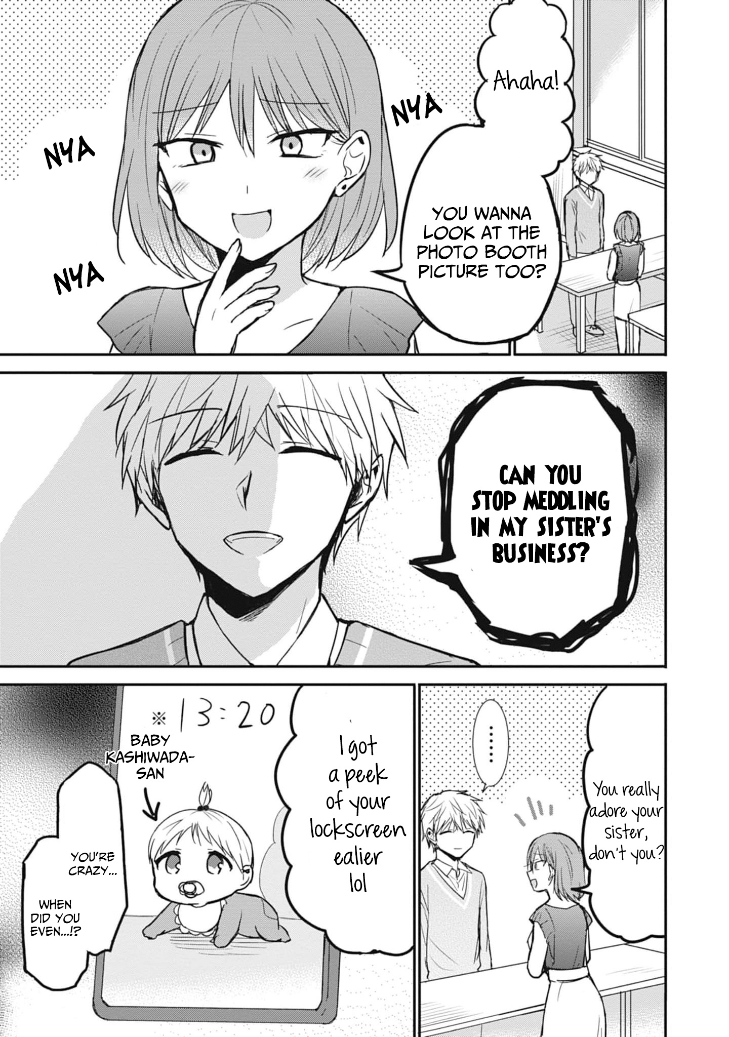 Expressionless Kashiwada-San And Emotional Oota-Kun - Vol.7 Chapter 79: Oota-Kun's Monologues