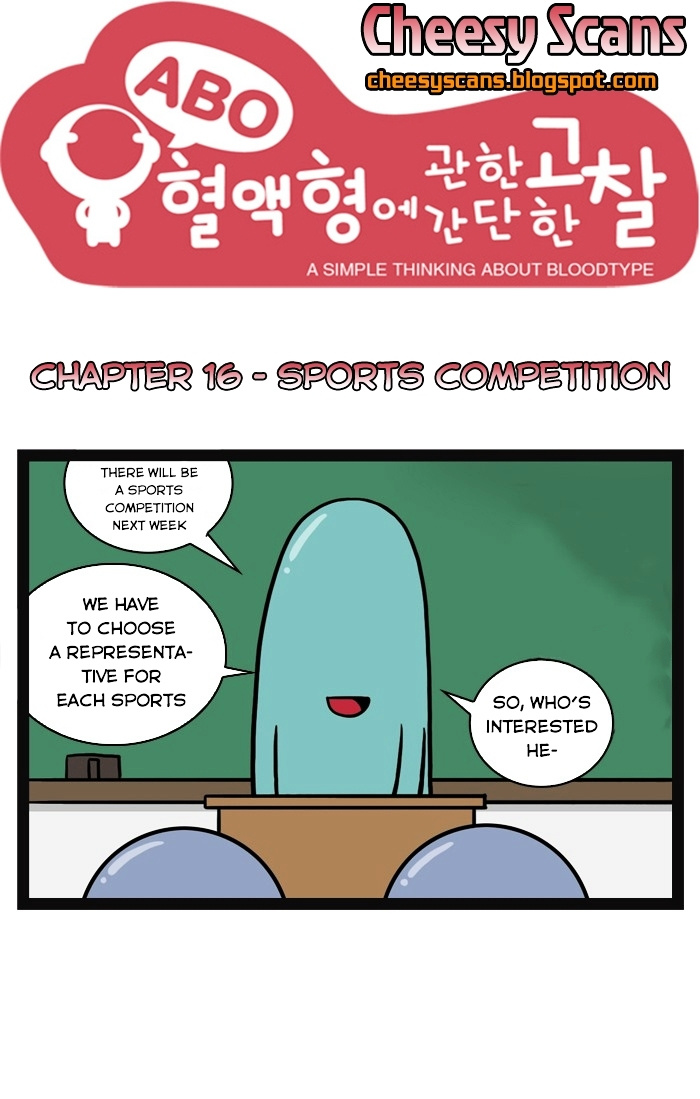 A Simple Thinking About Blood Type - Chapter 16 : Sports Competition