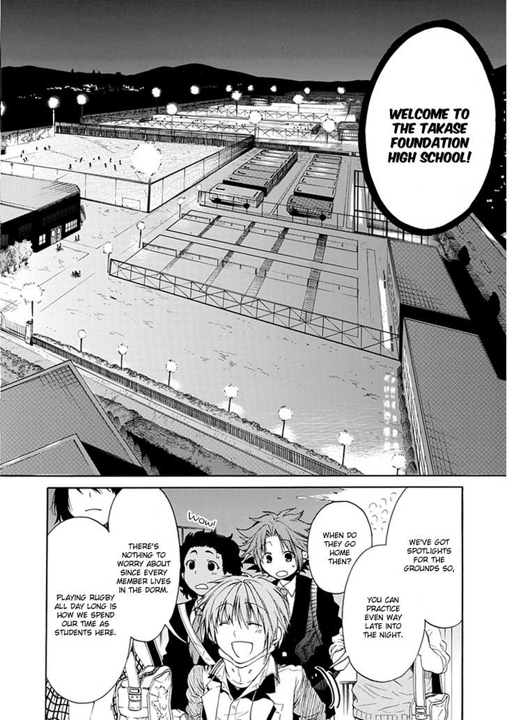 15: Meisetsu Kougyou Koukou Rugby Bu - Vol.1 Chapter 6 : Takase Foundation High