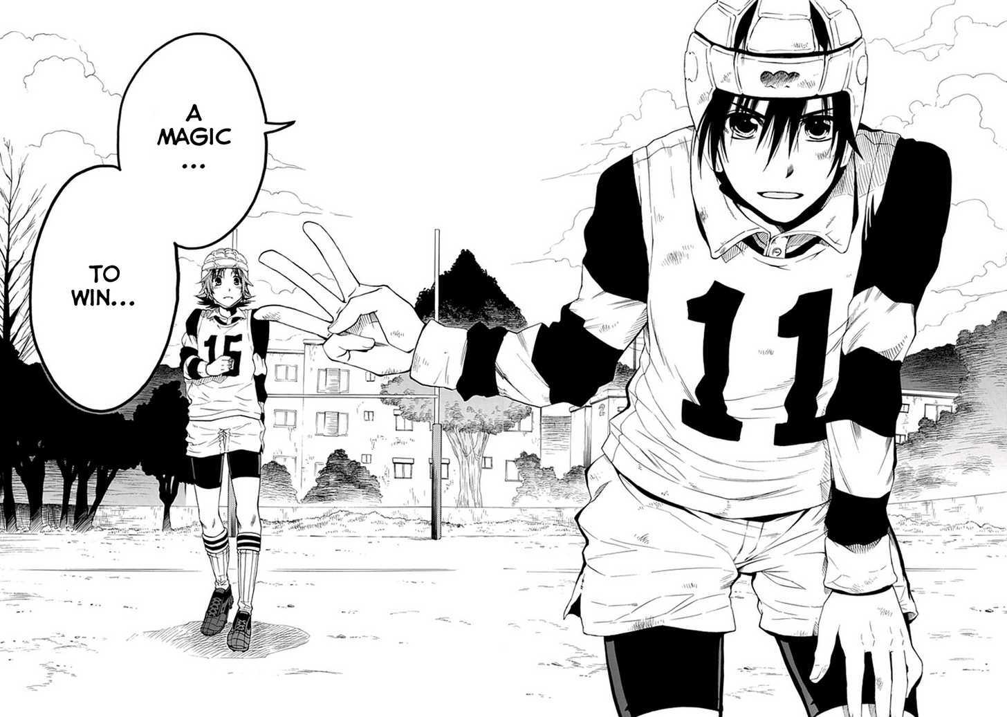 15: Meisetsu Kougyou Koukou Rugby Bu - Vol.1 Chapter 4 : Magic