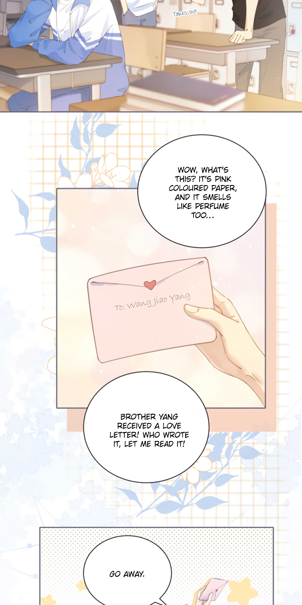 Her Mountain, Her Ocean - Chapter 2: Who's Love Letter?