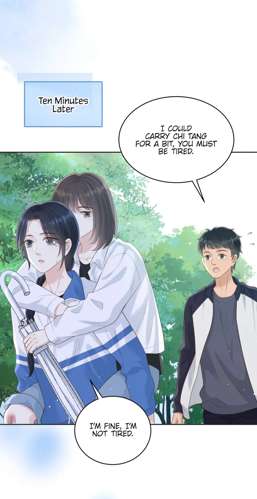 Her Mountain, Her Ocean - Vol.3 Chapter 44: A Teenage Girl's Shoulders