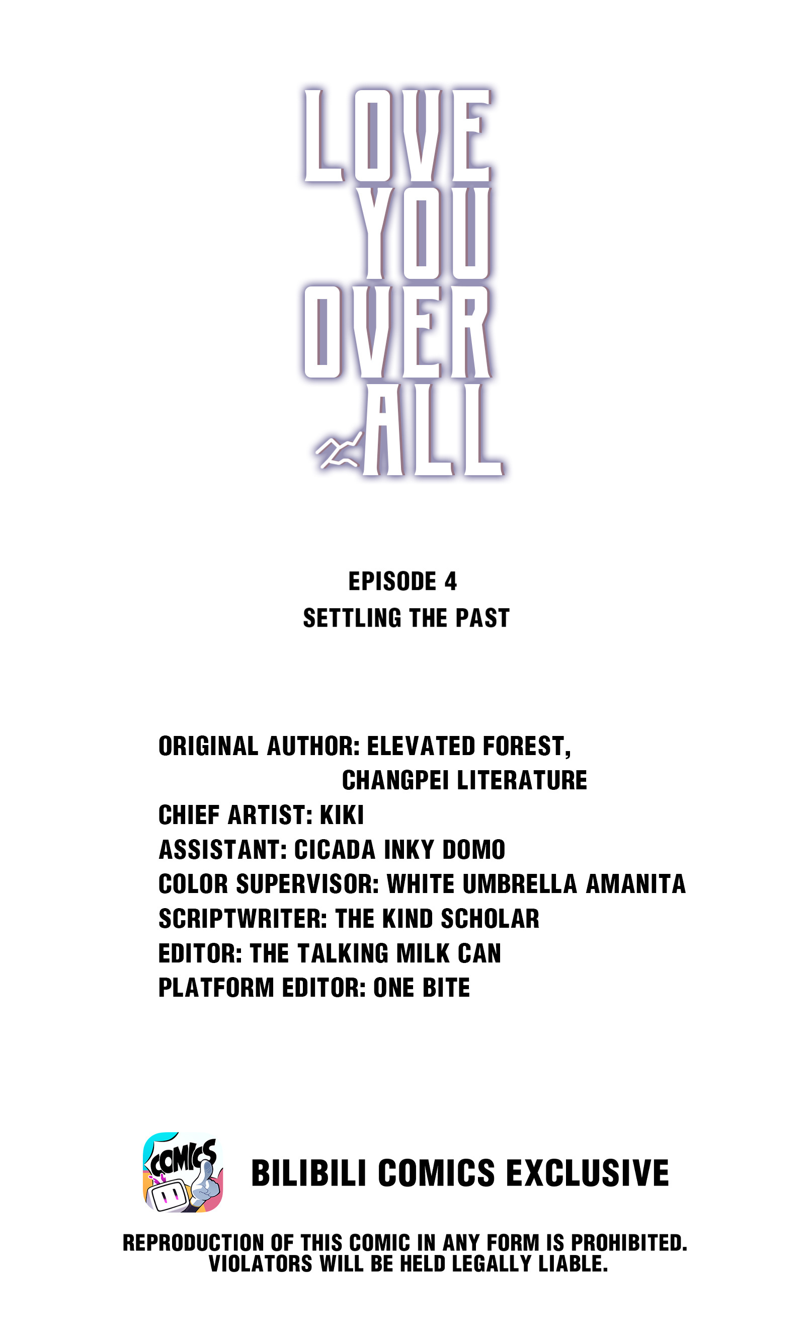 Love You Over All - Chapter 4: Settling The Past