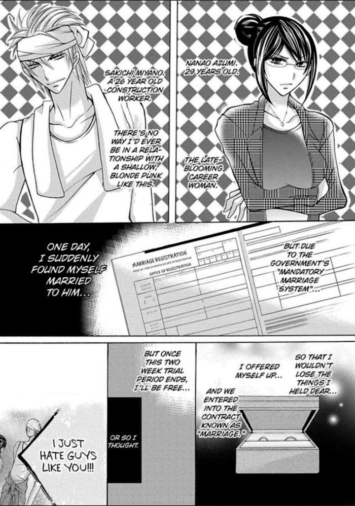 Kyousei Kekkon - Gaten Nikushoku Danshi X Interi Soushoku Joshi - Chapter 3