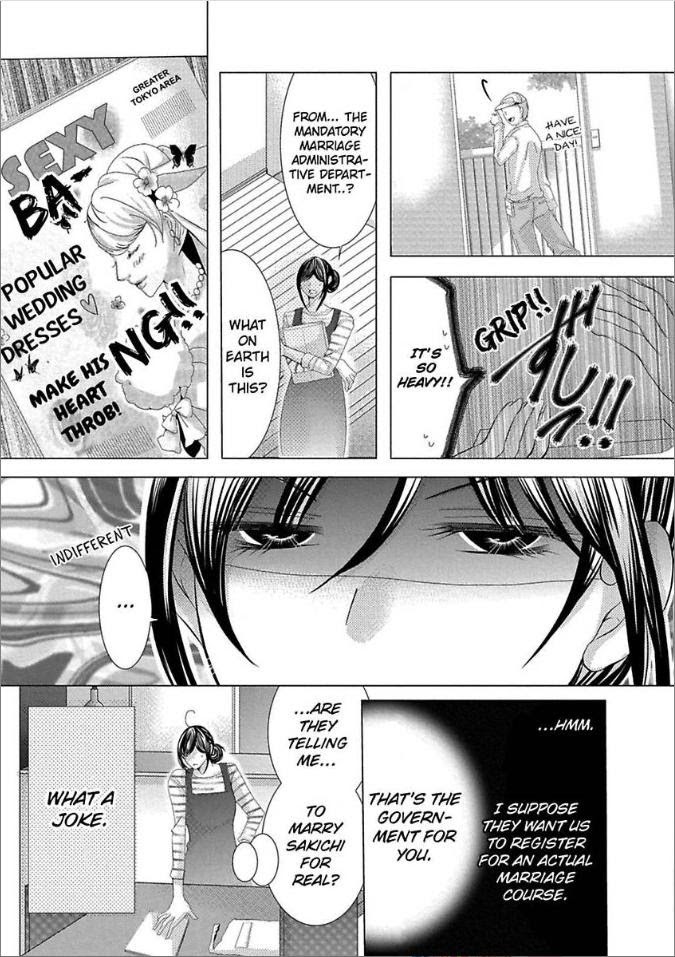 Kyousei Kekkon - Gaten Nikushoku Danshi X Interi Soushoku Joshi - Chapter 14