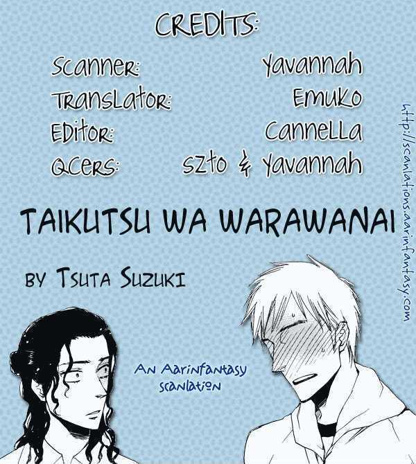 Taikutsu Wa Warawanai - Vol.1 Chapter 1 : Oneshot