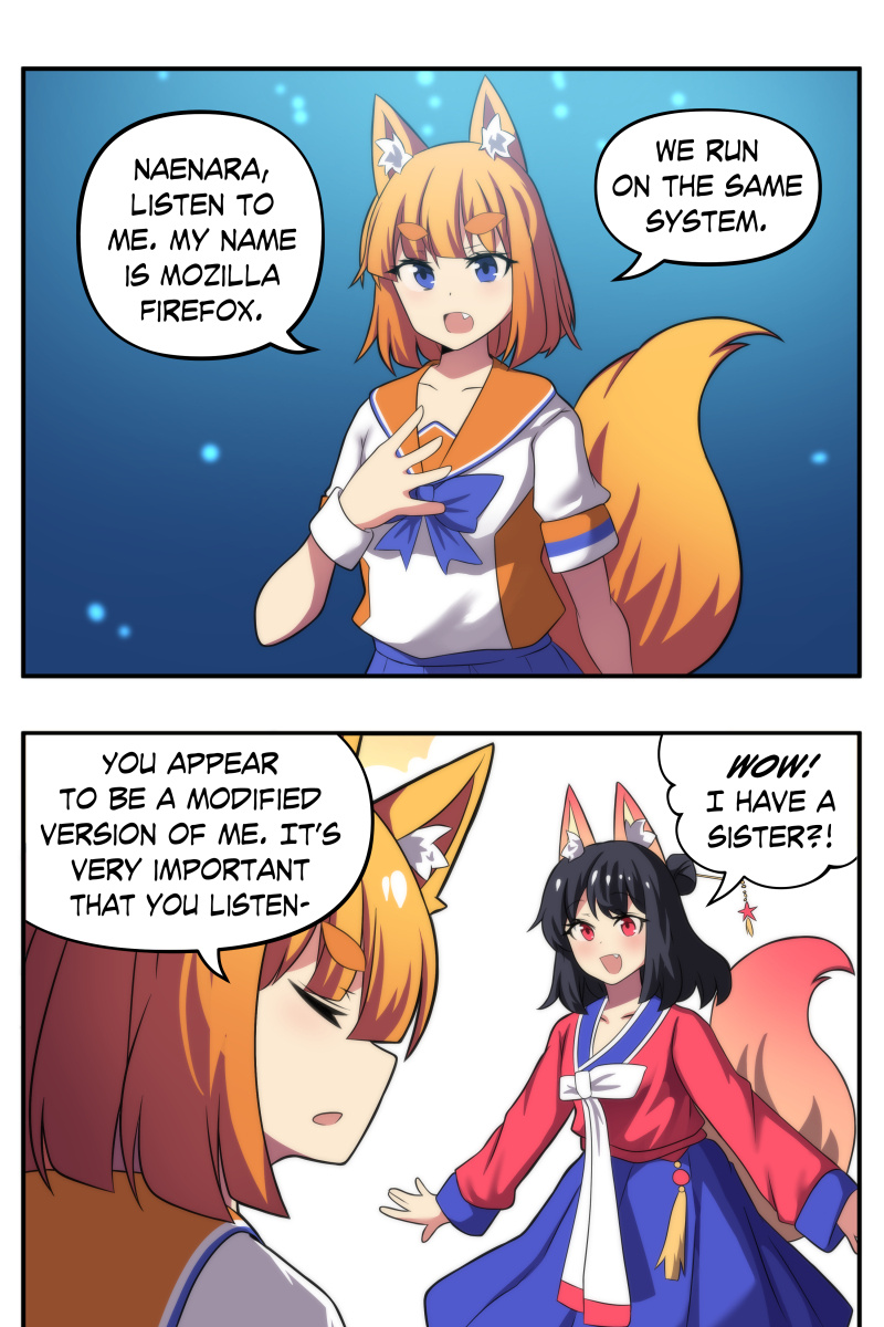 Internet Explorer - Vol.2 Chapter 90: Firefox's Sister