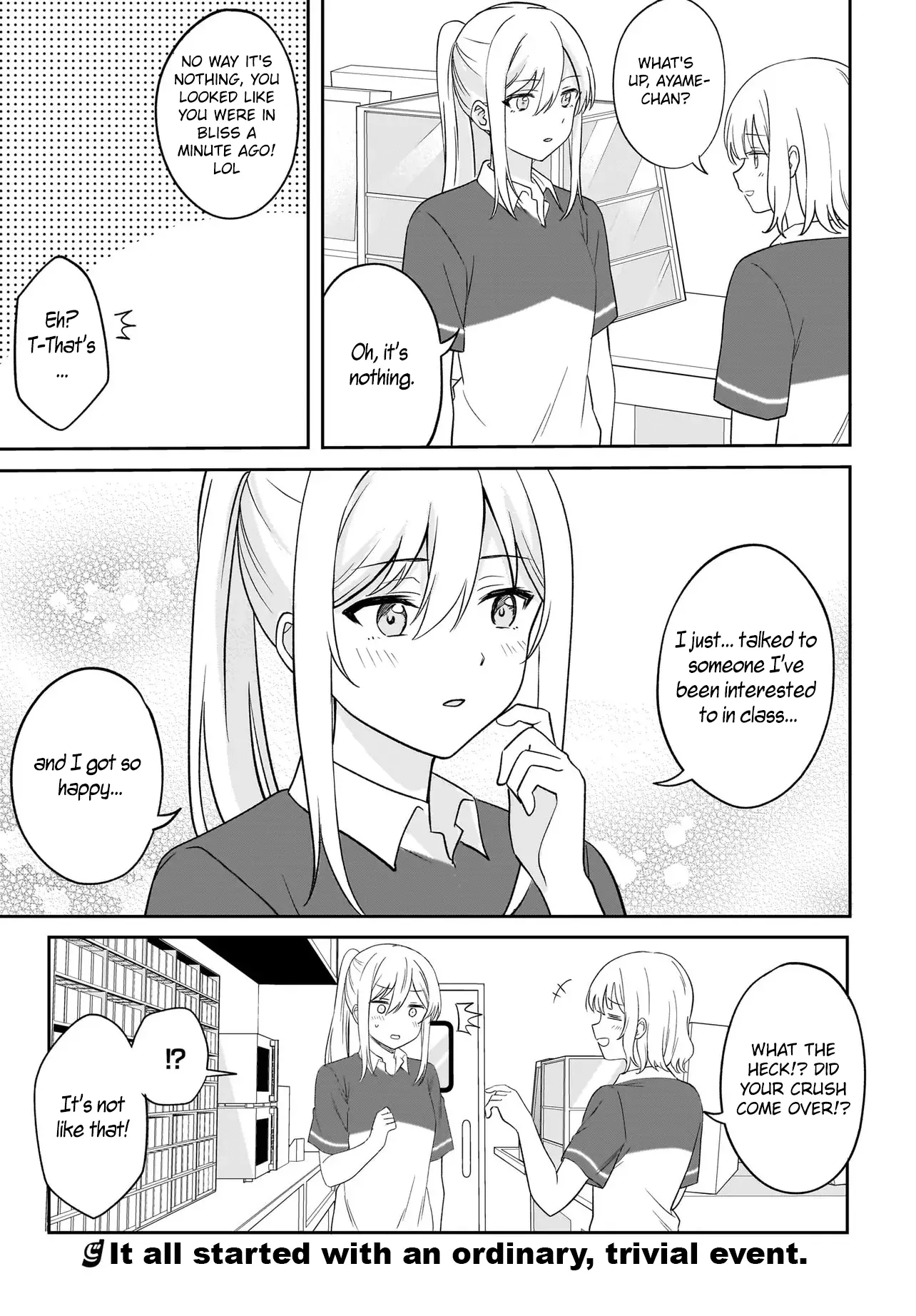 Shy Na Ano Ko Ni Natsukaretai - Chapter 1