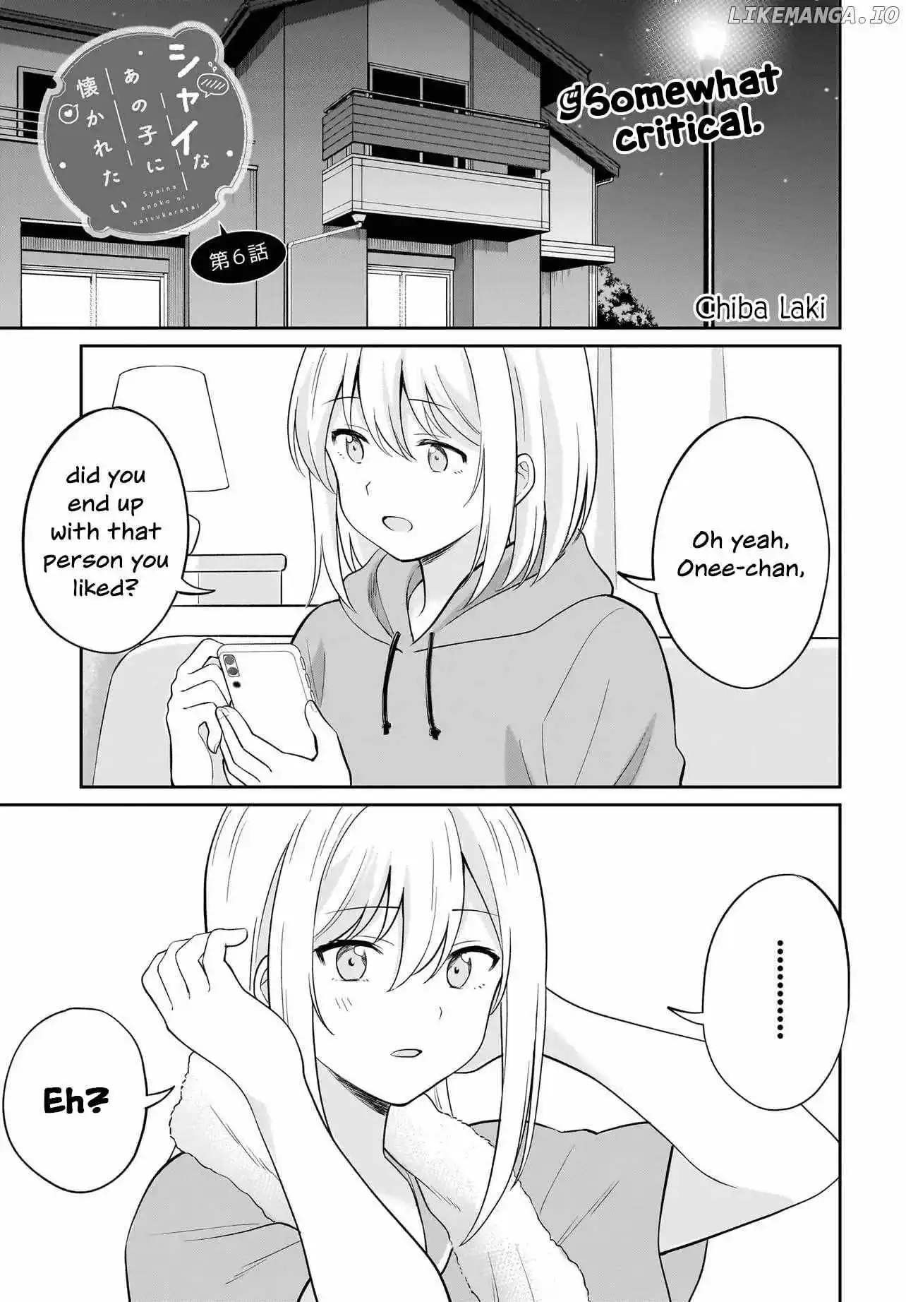 Shy Na Ano Ko Ni Natsukaretai - Chapter 6