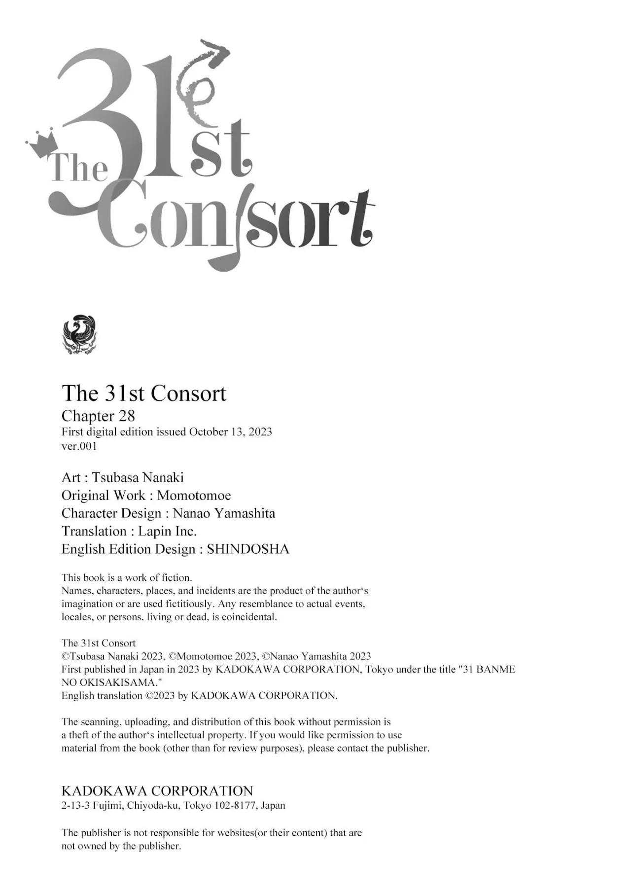 31St Consort - Chapter 28