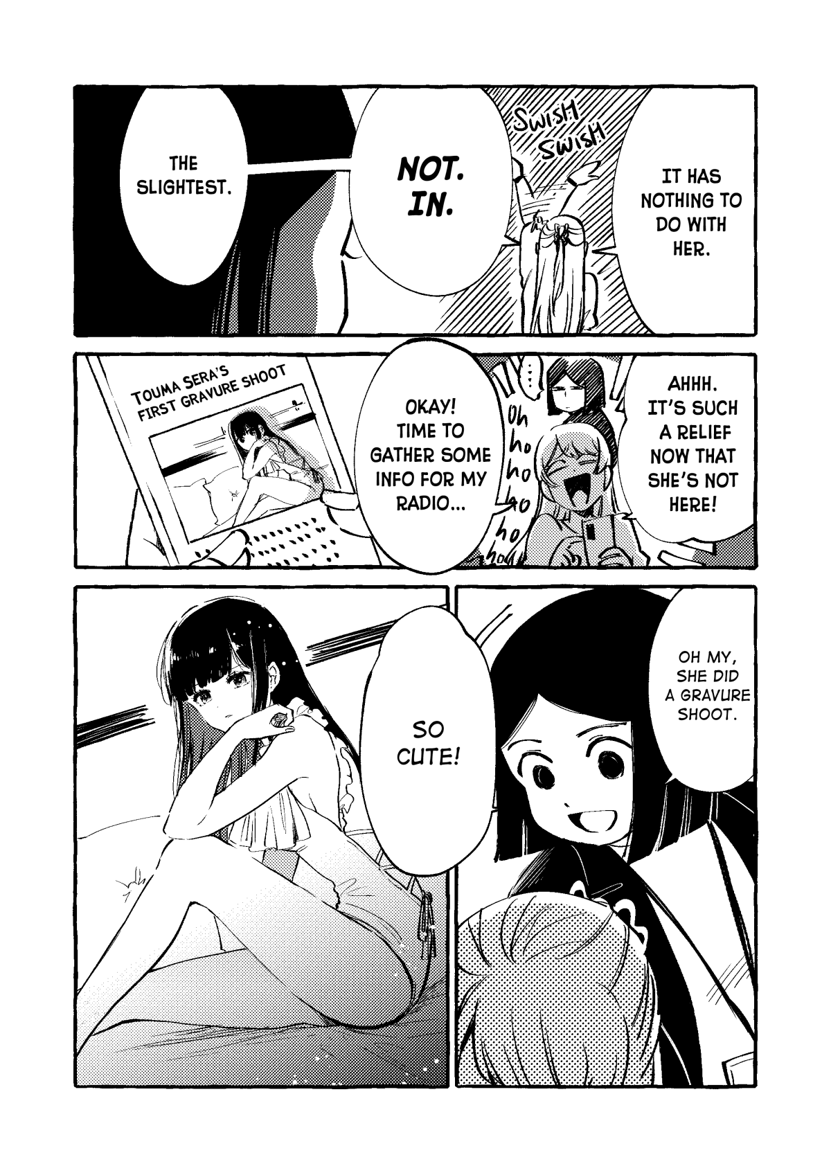 Oni Ure Idol Ga Kyou Mo Watashi Wo Oshitekuru (Pre-Serialization) - Chapter 12