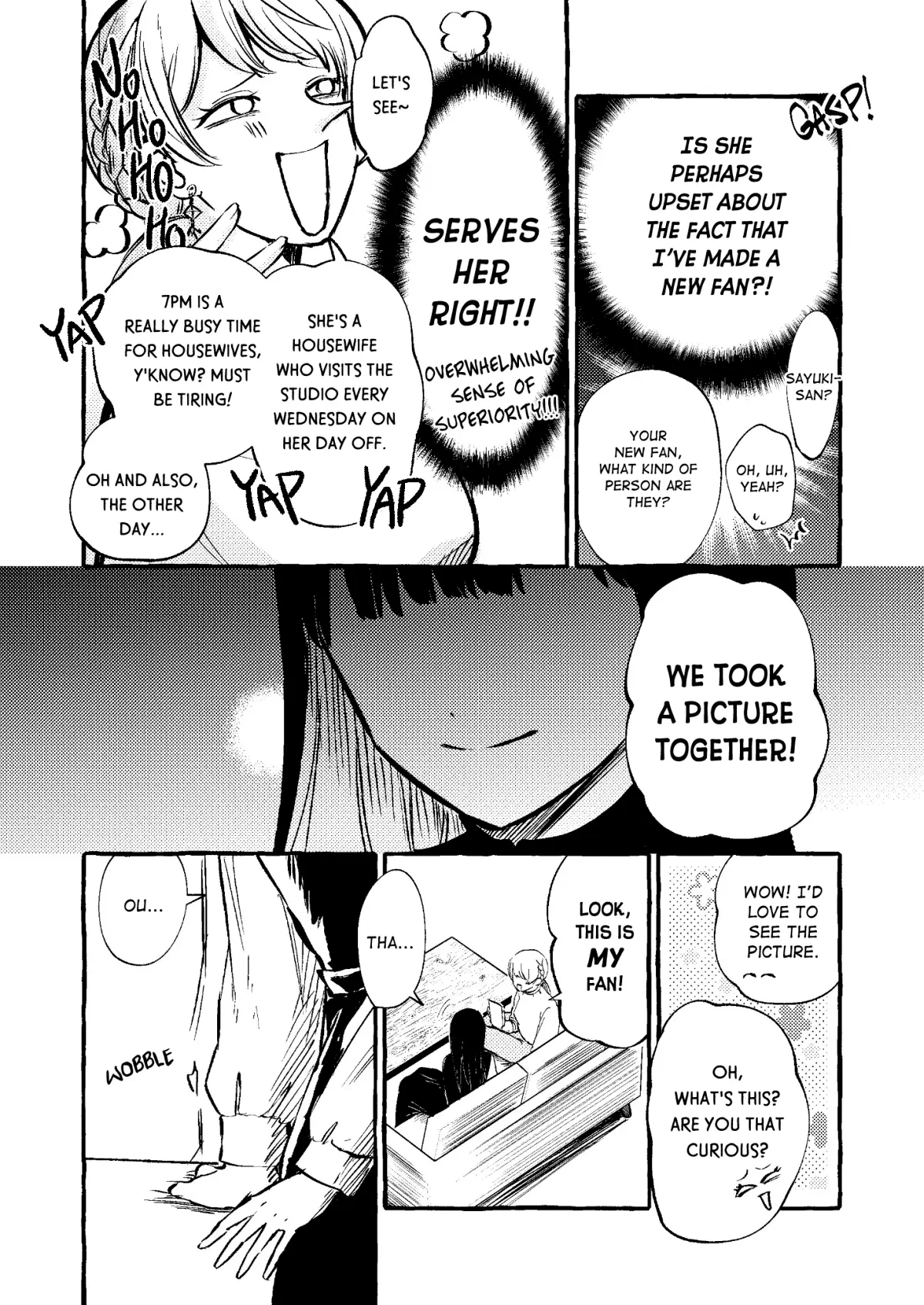 Oni Ure Idol Ga Kyou Mo Watashi Wo Oshitekuru (Pre-Serialization) - Chapter 11