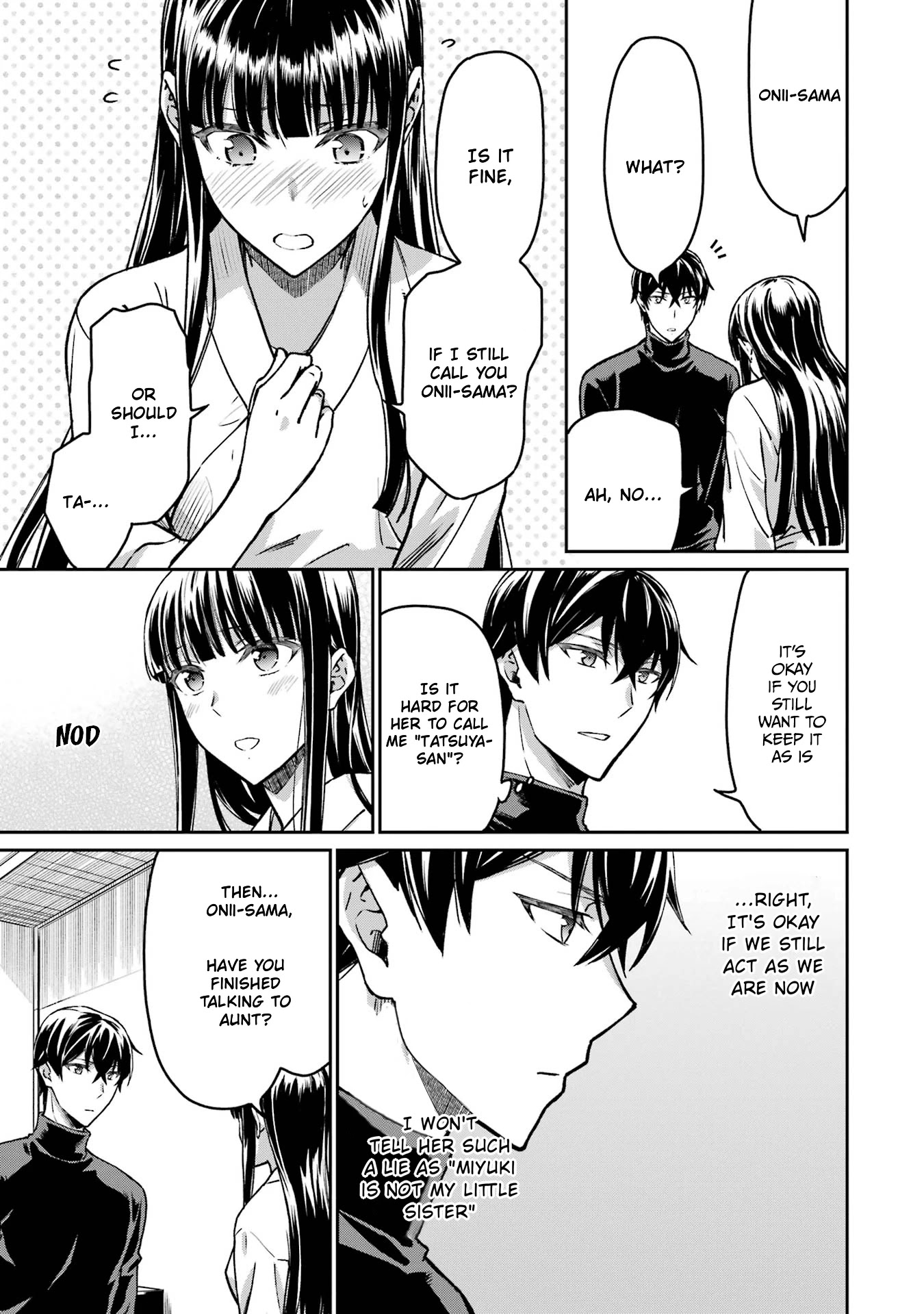 Mahouka Koukou No Rettousei - Yotsuba Keishou-Hen - Chapter 22: The Truth