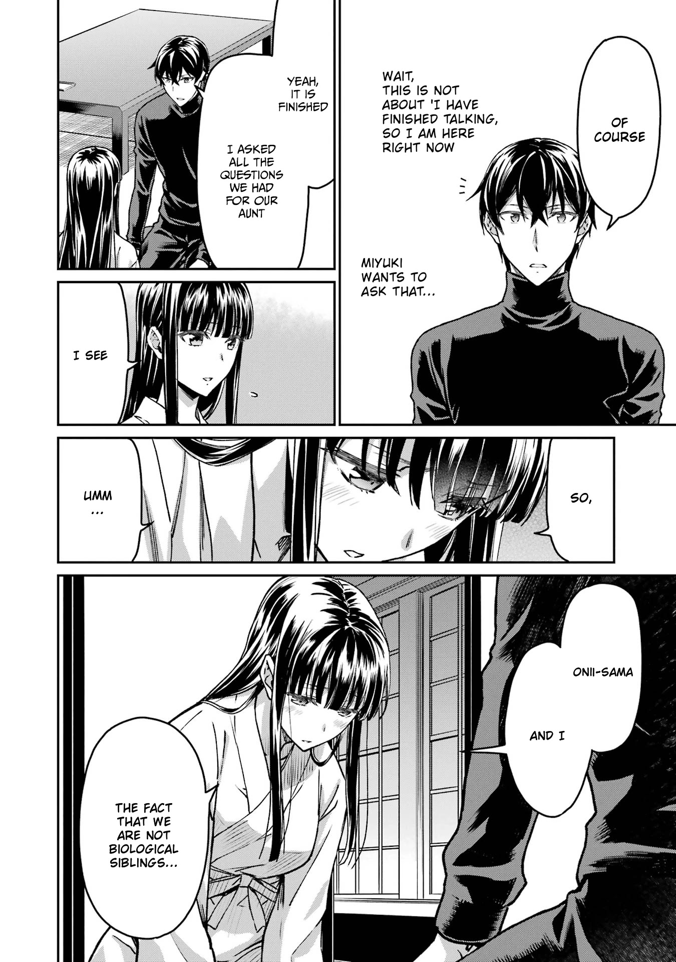 Mahouka Koukou No Rettousei - Yotsuba Keishou-Hen - Chapter 22: The Truth