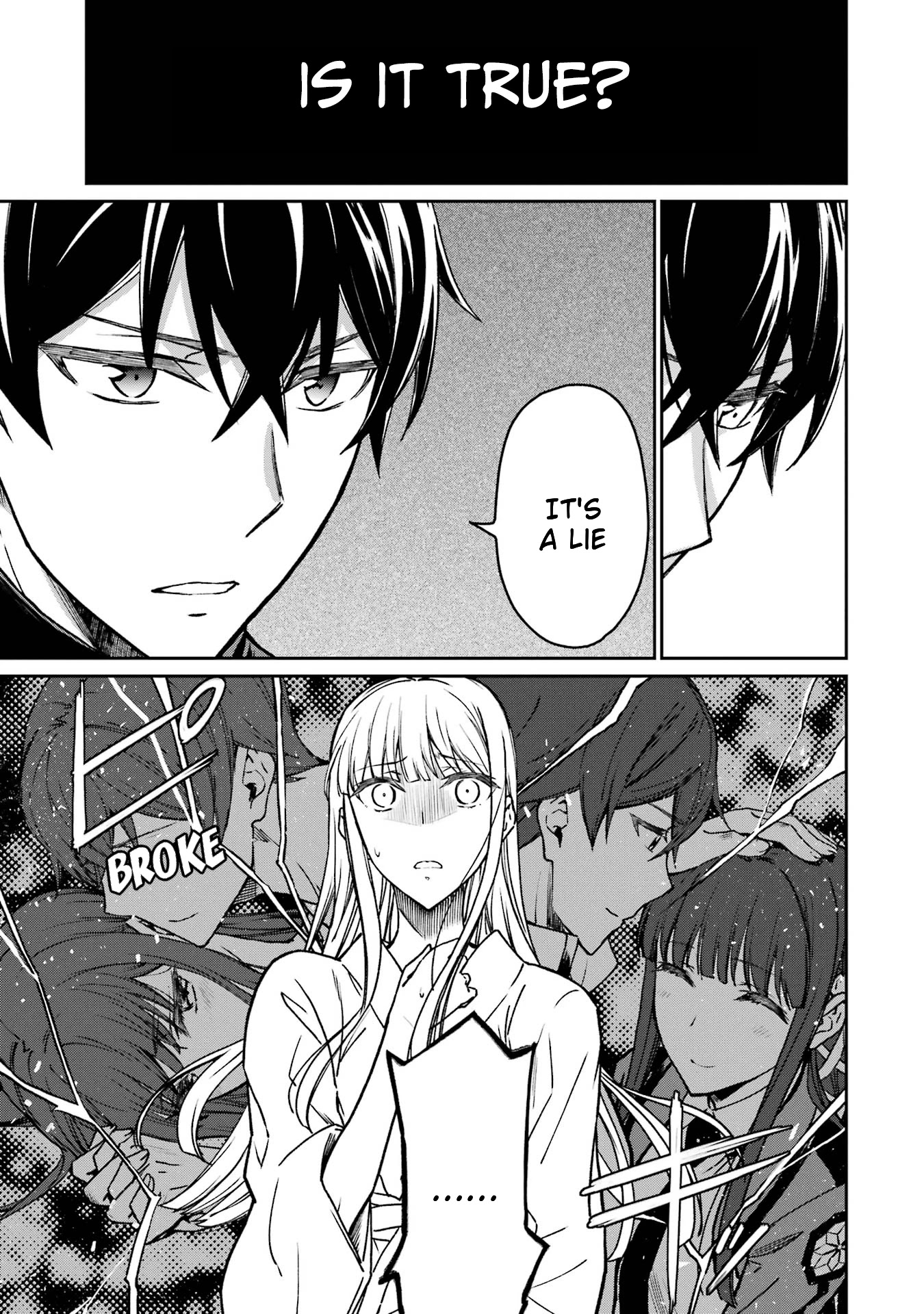 Mahouka Koukou No Rettousei - Yotsuba Keishou-Hen - Chapter 22: The Truth