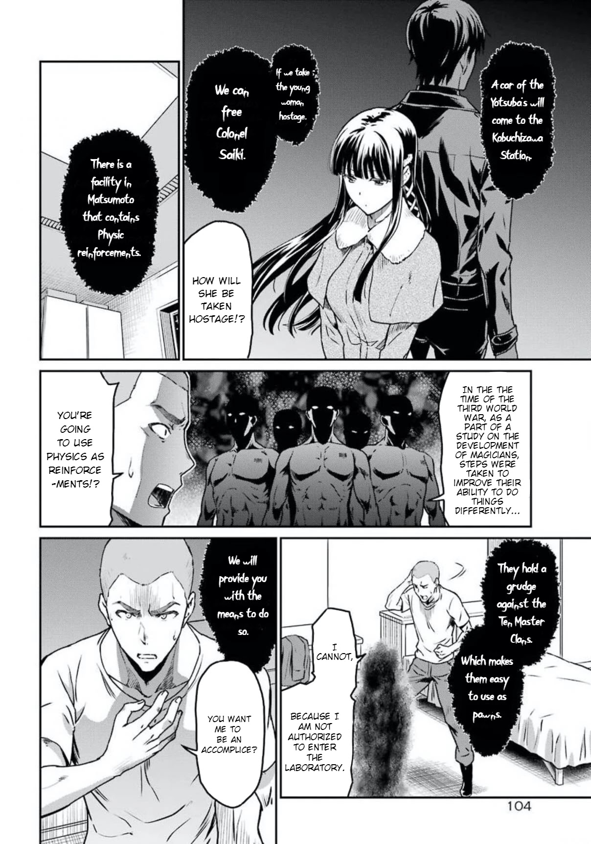 Mahouka Koukou No Rettousei - Yotsuba Keishou-Hen - Chapter 4: Induced To Stay (1)