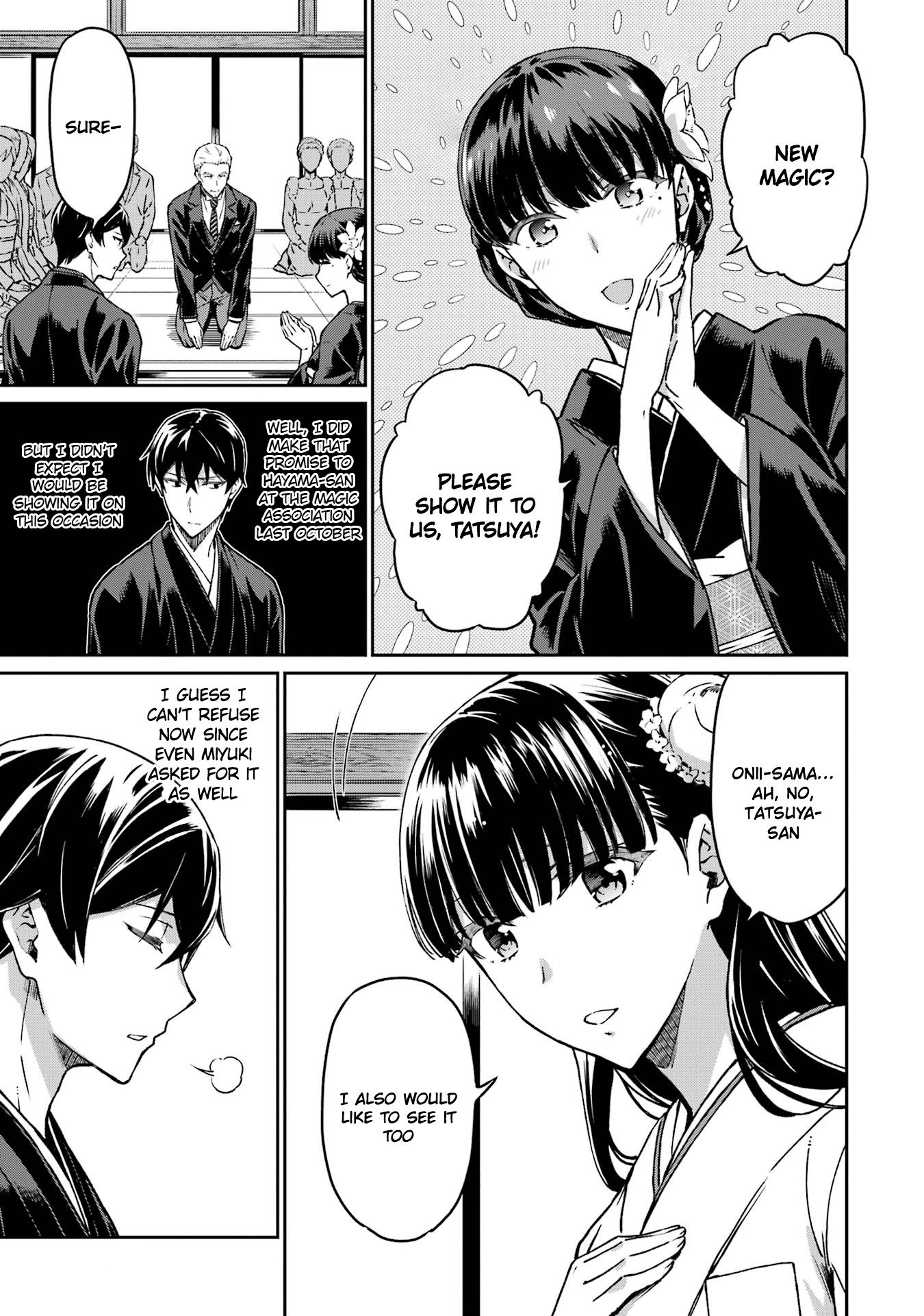 Mahouka Koukou No Rettousei - Yotsuba Keishou-Hen - Vol.3 Chapter 26: New Magic