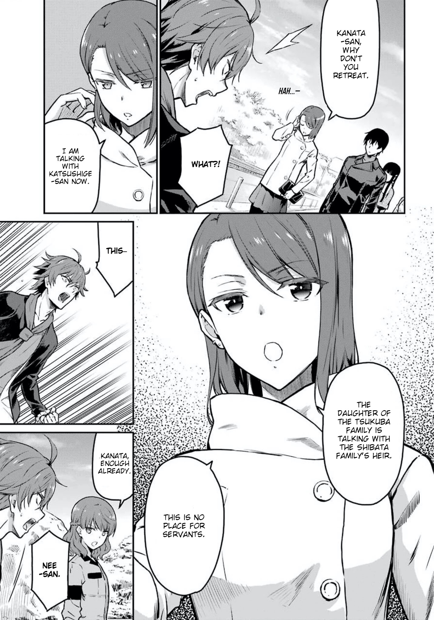 Mahouka Koukou No Rettousei - Yotsuba Keishou-Hen - Chapter 8: Collison (1)