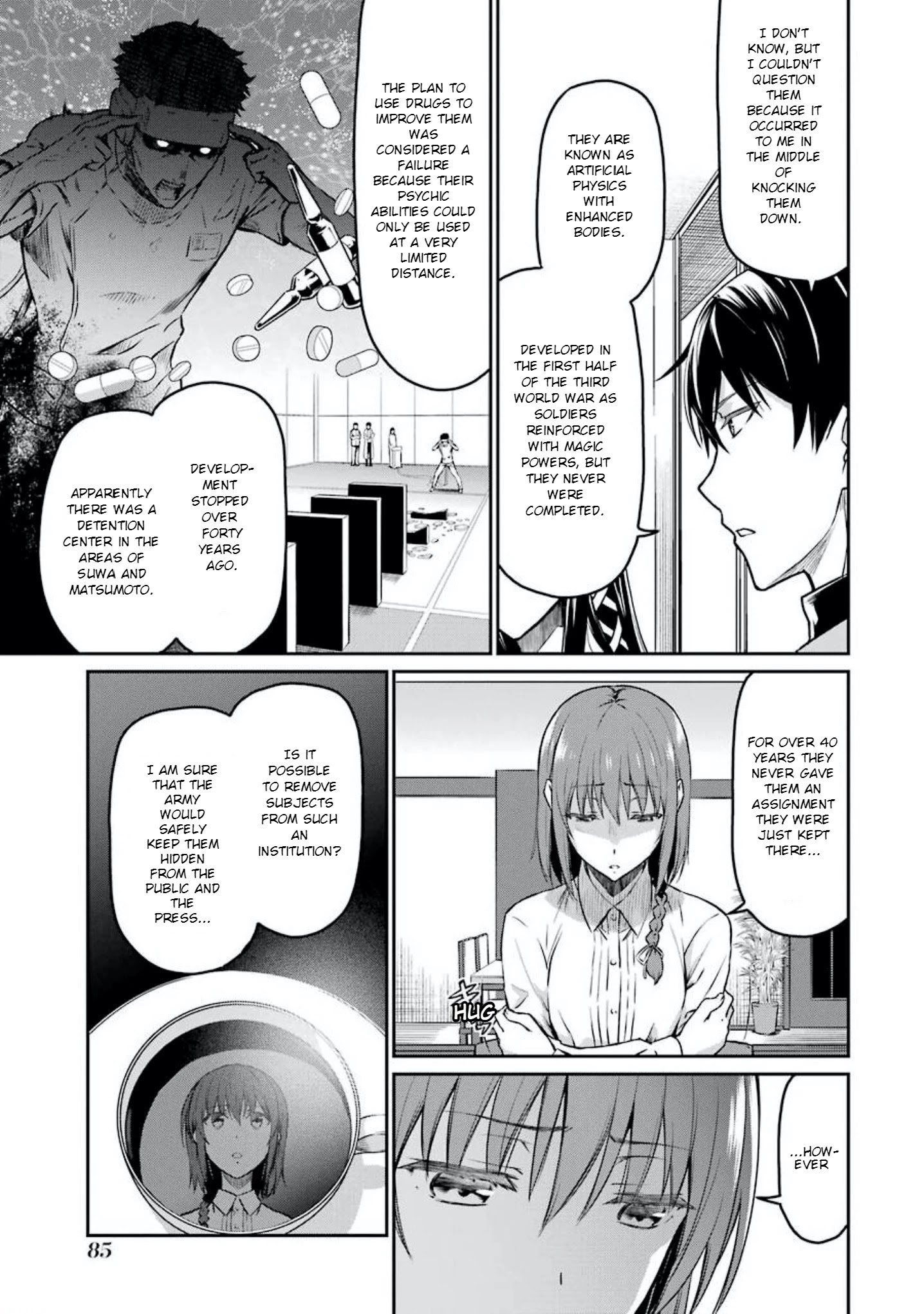 Mahouka Koukou No Rettousei - Yotsuba Keishou-Hen - Chapter 5: Induced To Stay (2)