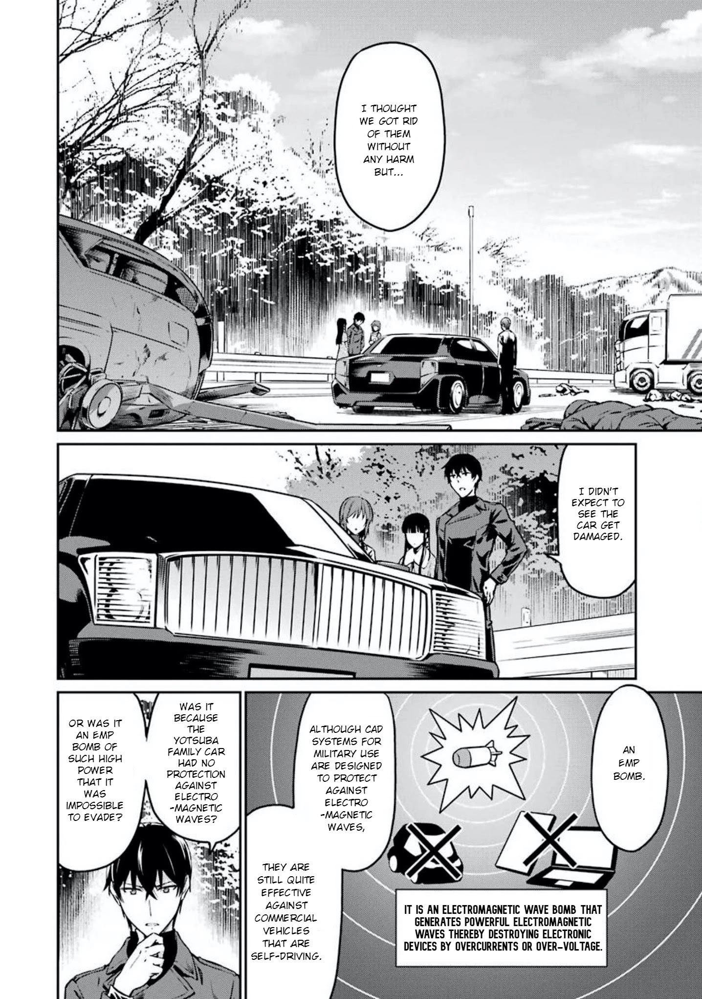 Mahouka Koukou No Rettousei - Yotsuba Keishou-Hen - Chapter 5: Induced To Stay (2)