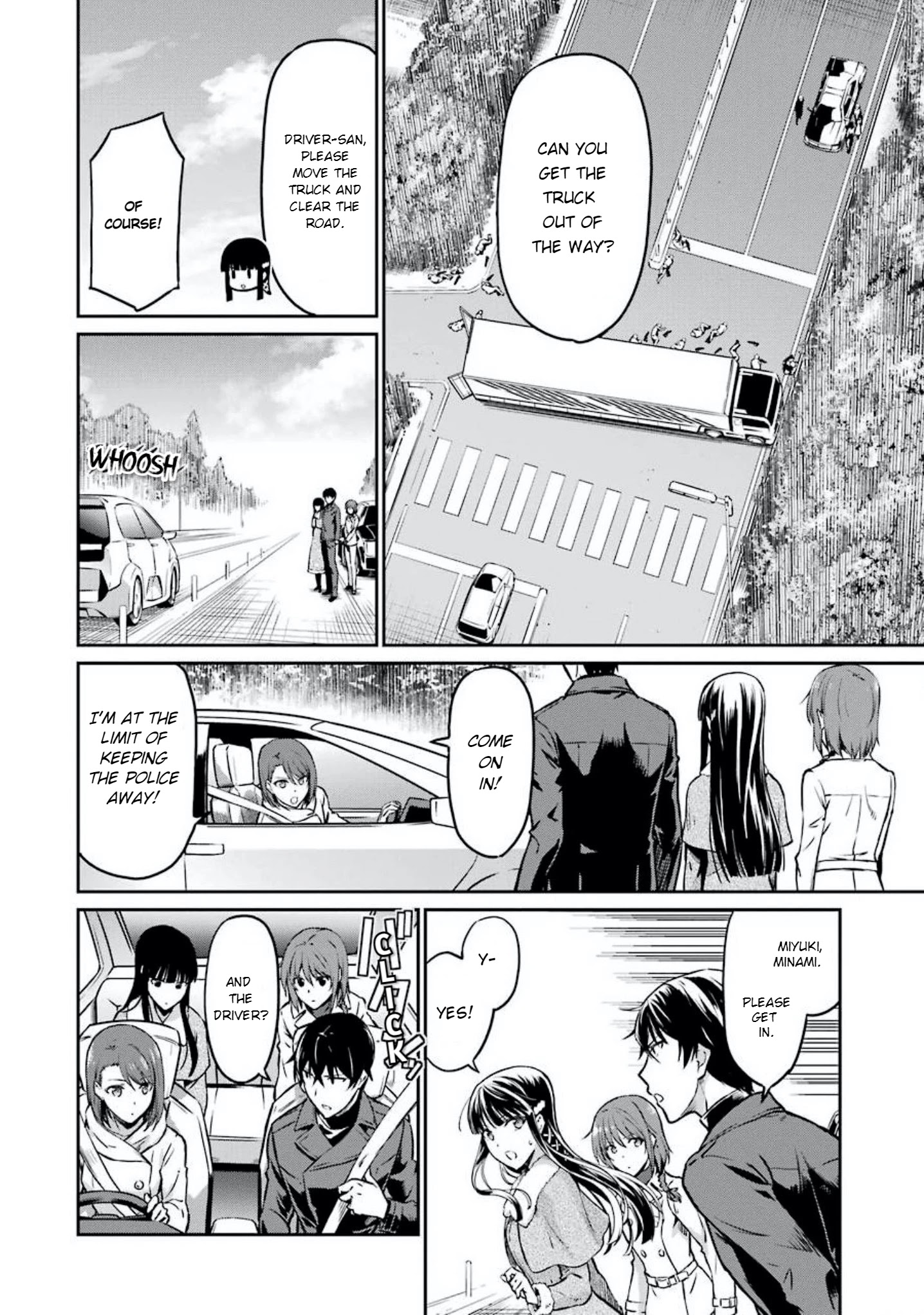 Mahouka Koukou No Rettousei - Yotsuba Keishou-Hen - Chapter 5: Induced To Stay (2)