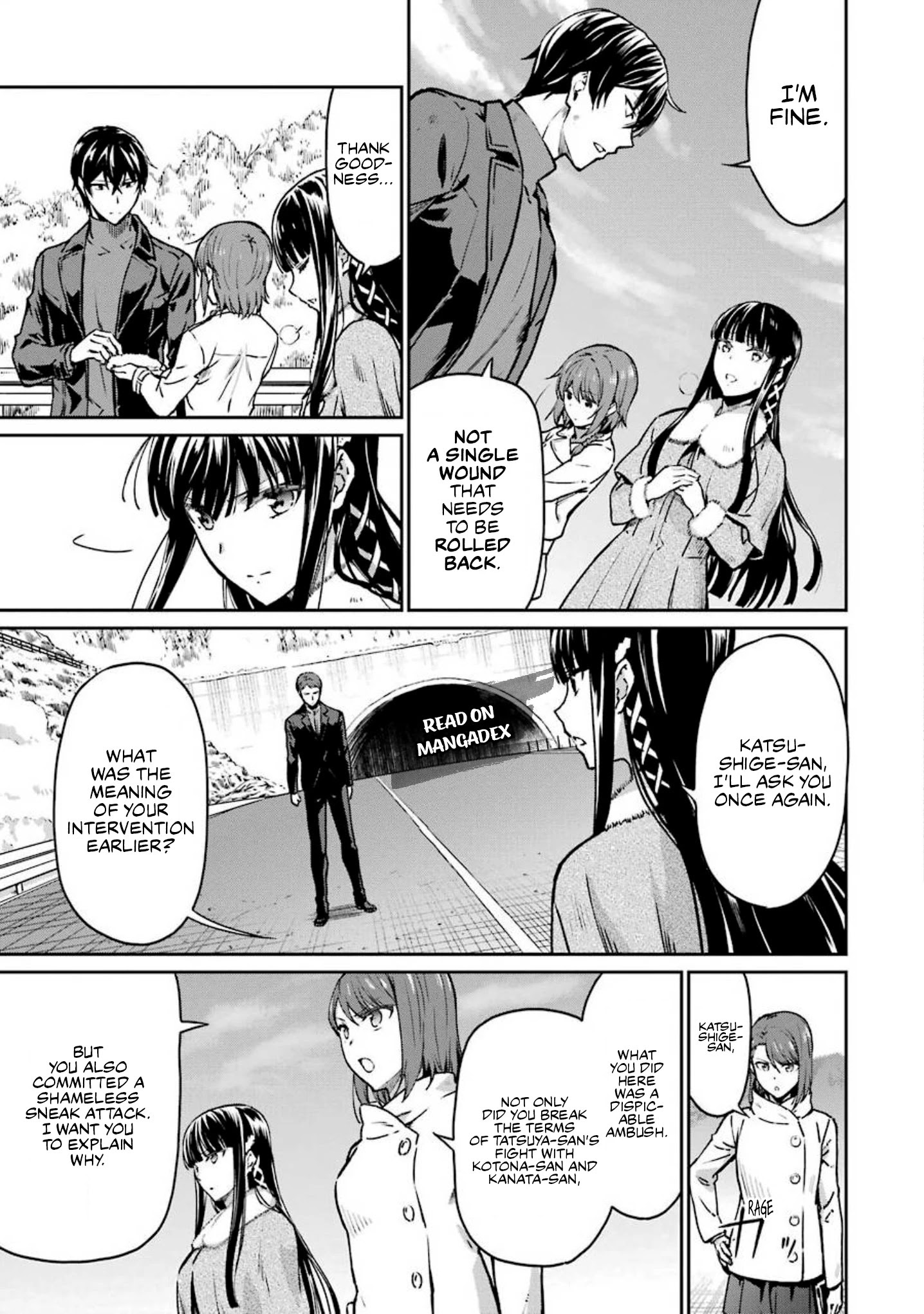 Mahouka Koukou No Rettousei - Yotsuba Keishou-Hen - Chapter 12: Unease