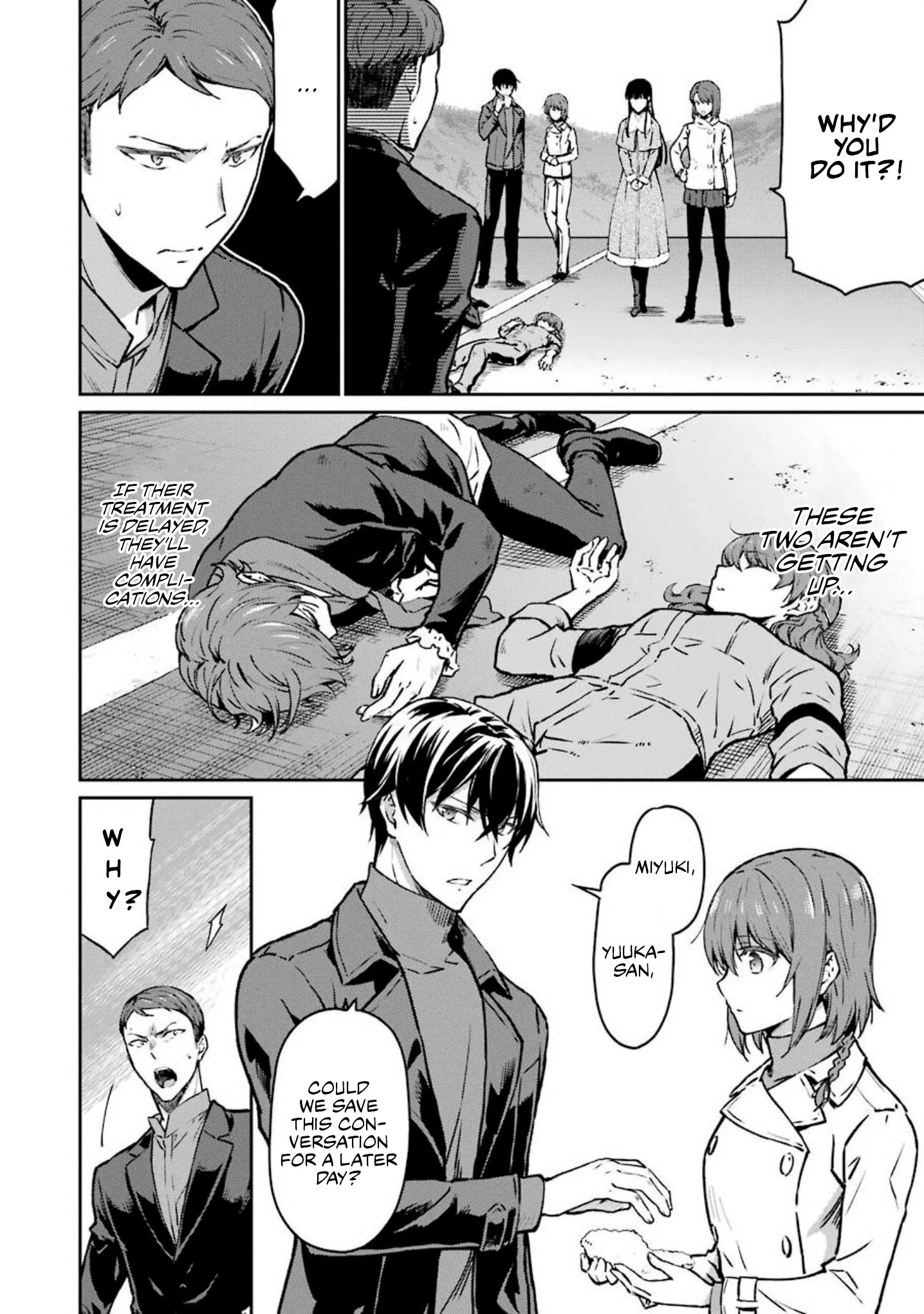 Mahouka Koukou No Rettousei - Yotsuba Keishou-Hen - Chapter 12: Unease