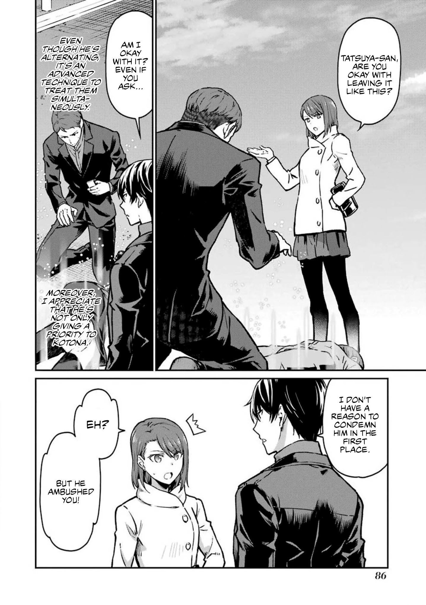 Mahouka Koukou No Rettousei - Yotsuba Keishou-Hen - Chapter 12: Unease