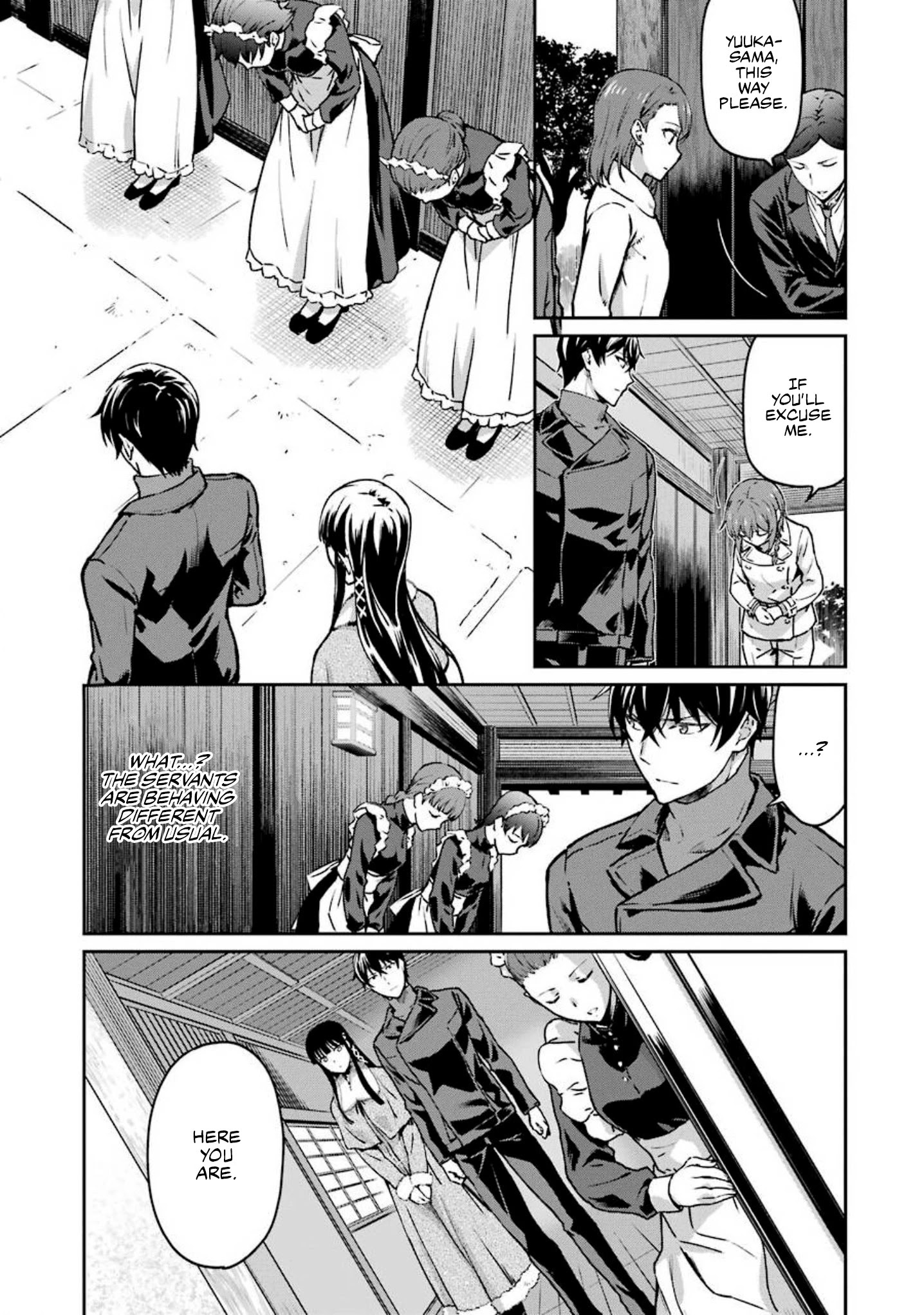 Mahouka Koukou No Rettousei - Yotsuba Keishou-Hen - Chapter 12: Unease