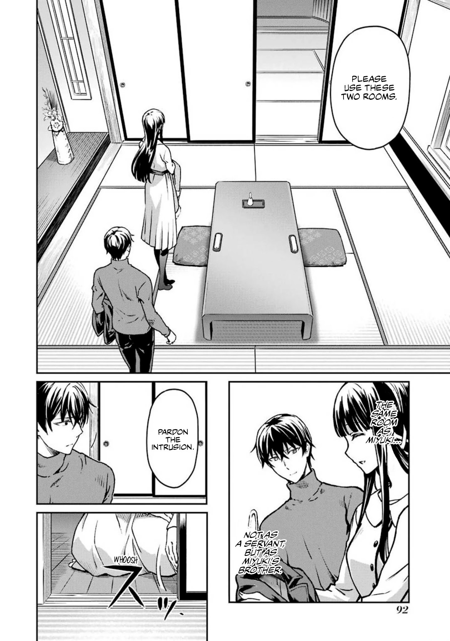 Mahouka Koukou No Rettousei - Yotsuba Keishou-Hen - Chapter 12: Unease