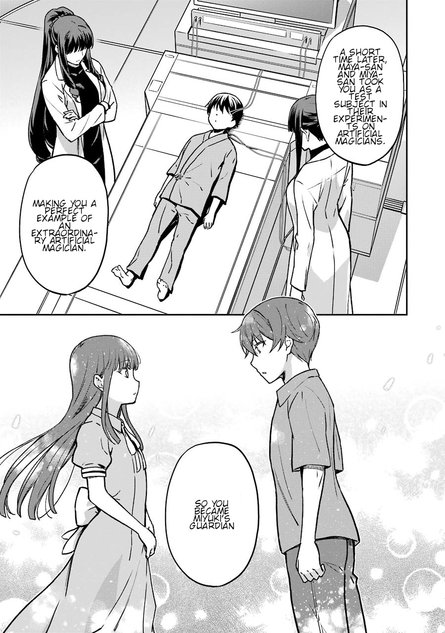 Mahouka Koukou No Rettousei - Yotsuba Keishou-Hen - Vol.2 Chapter 15: Combat Training